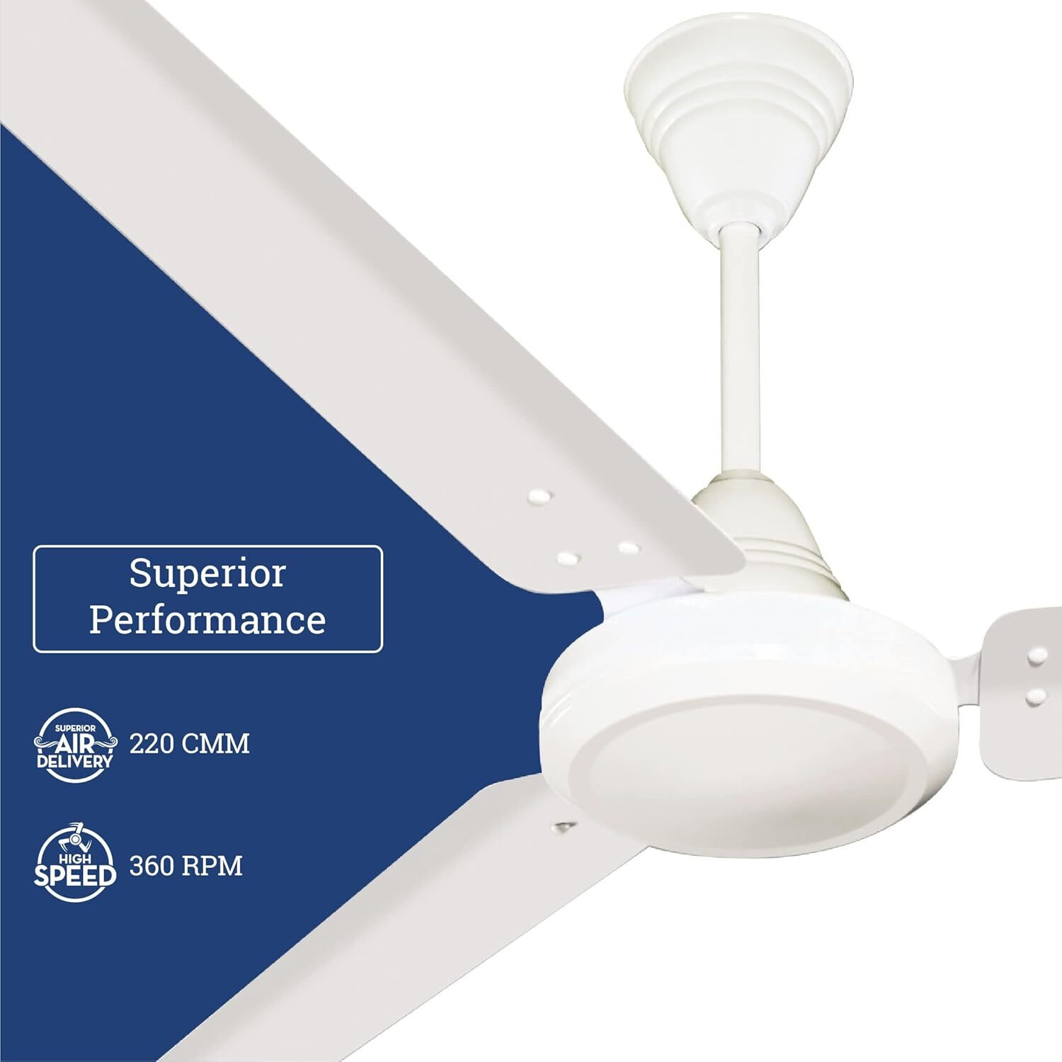 Image of Crompton Energion Riviera 1200mm (48 inch) BLDC High Speed 5S 32W Energy Efficient with 5 Year Warranty 1200 mm Ceiling Fan