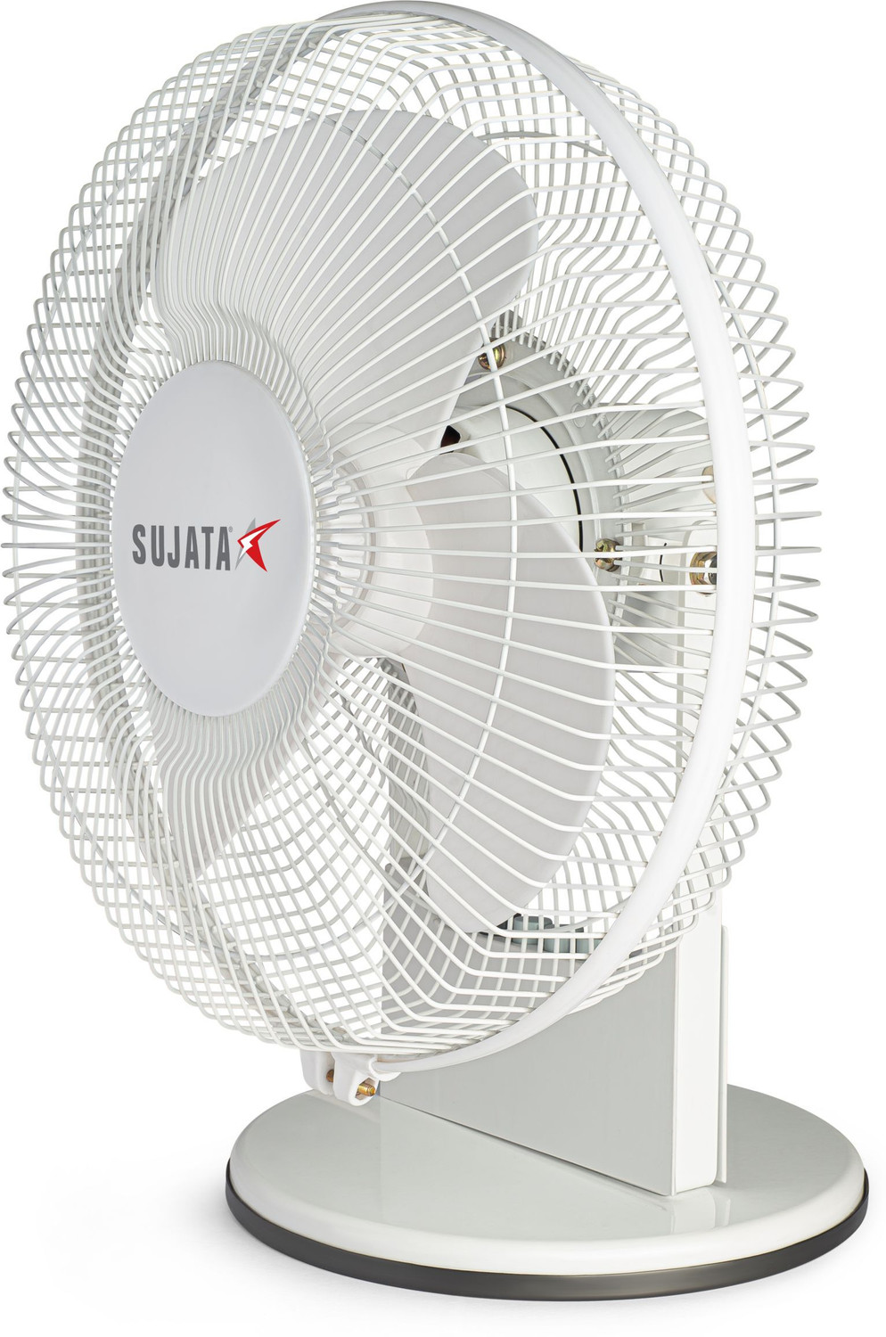 Image of SUJATA SAP 2700HS Table Fan | Copper Winding | Angle Adjustment | High Air Thrust Fan with 2 Year Warranty High Air Delivery 280 mm Table Fan