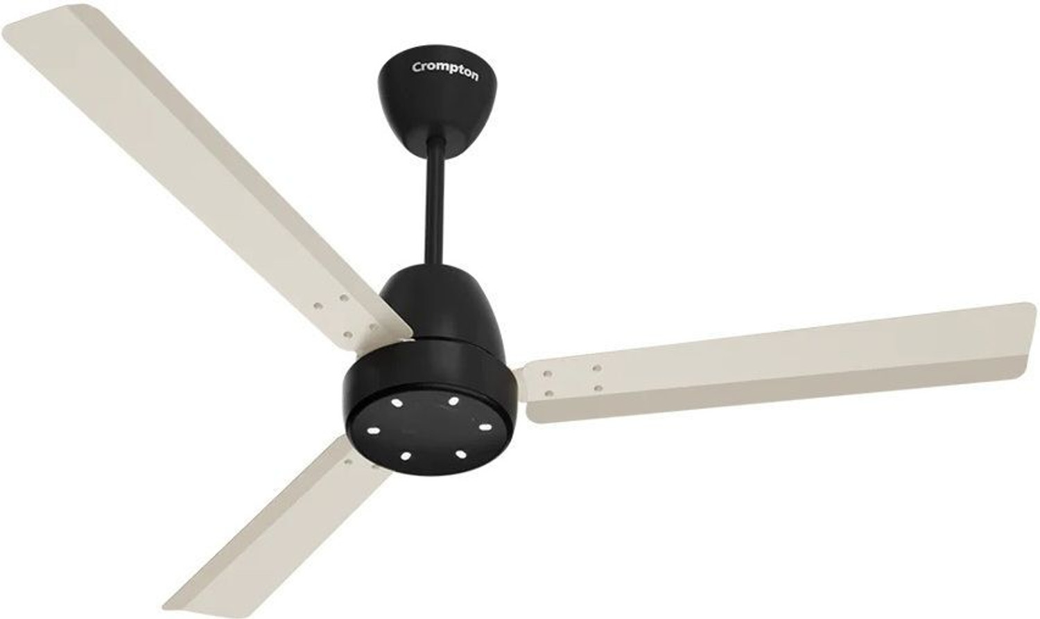 Image of Crompton Energion Niteo with 4 Year Warranty 1200 mm Ceiling Fan (5 Star | Ivory Black | Pack of 1)