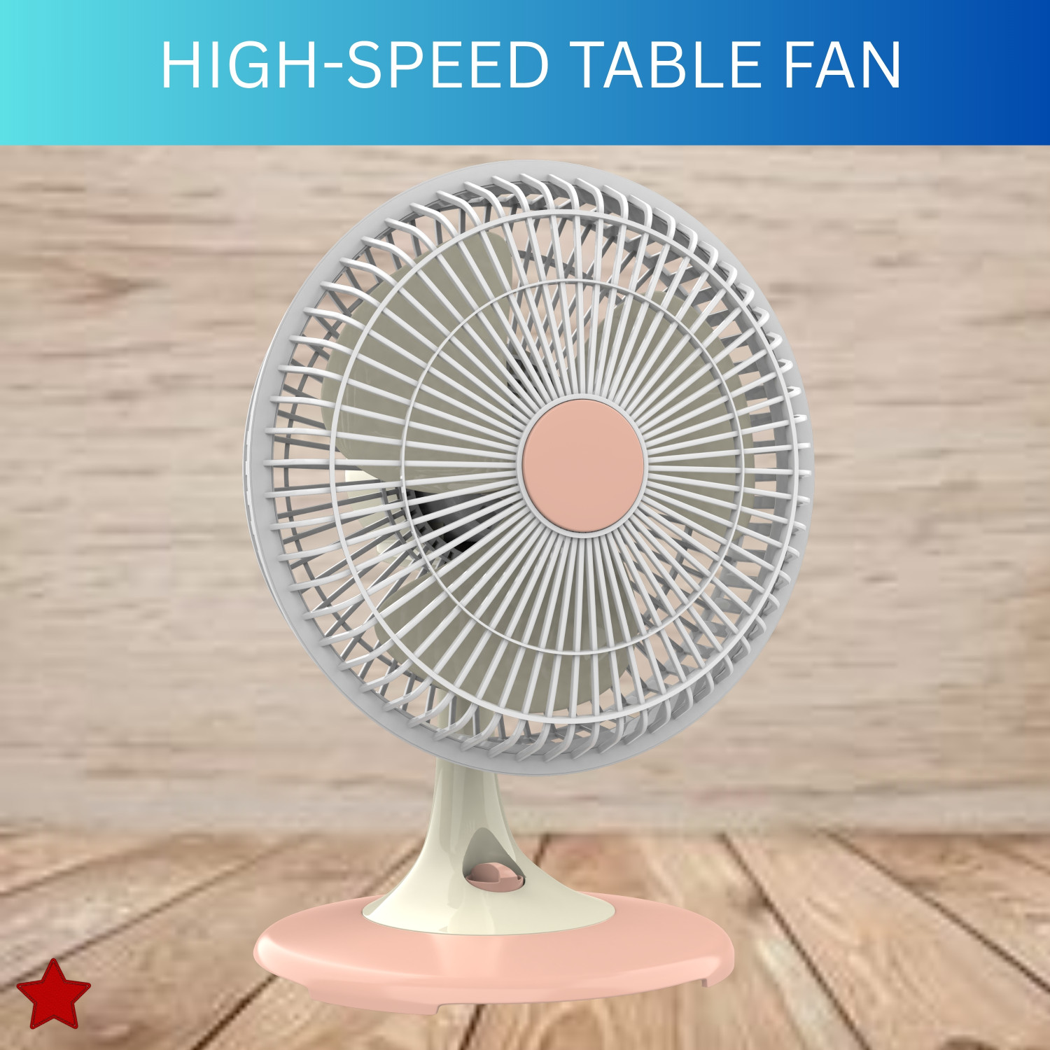 Image of SACRO 300mm(12Inch.) Mini AC Cooler Fan, Small Evaporative Air Table Fan For HomeZ288 Silent Operation 300 mm Table Fan