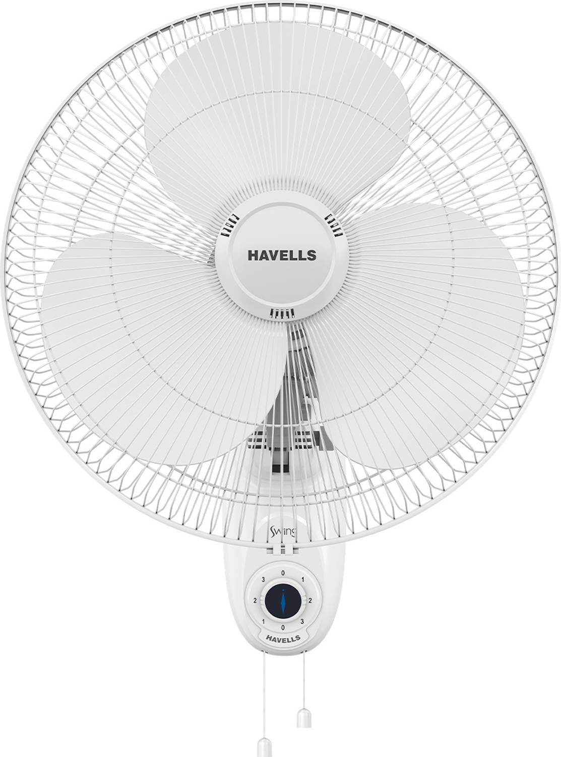 HAVELLS Swing |120 ribs guard|Jerk free oscillation|Impressive air delivery| Low Noise with 2 Year Warranty Energy Saving 400 mm Wall Fan