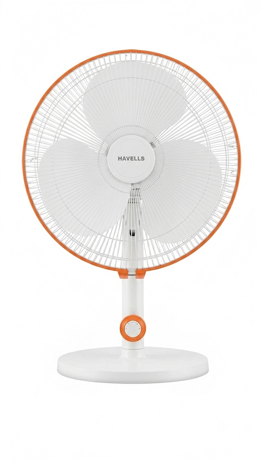 Image of HAVELLS Celeste 2 in 1 Convertible Table Cum Pedestal with 24 Months Warranty High Air Delivery 400 mm Pedestal Fan