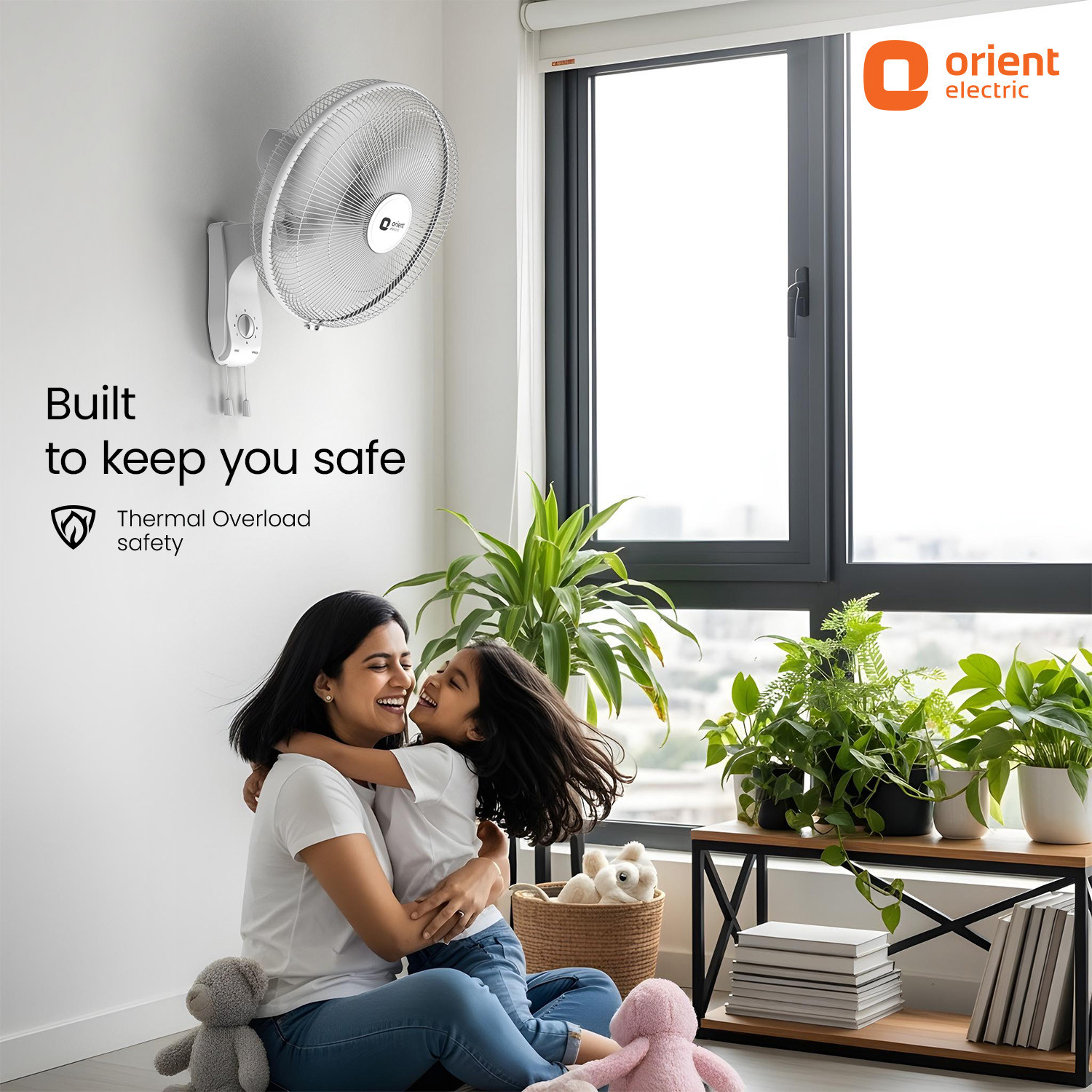 Image of Orient Electric Wall 97 |100% Copper Motor|Superior Air Delivery |3 Speed | Military Grade Guard with 2 Year Warranty Ultra High Speed 400 mm Wall Fan