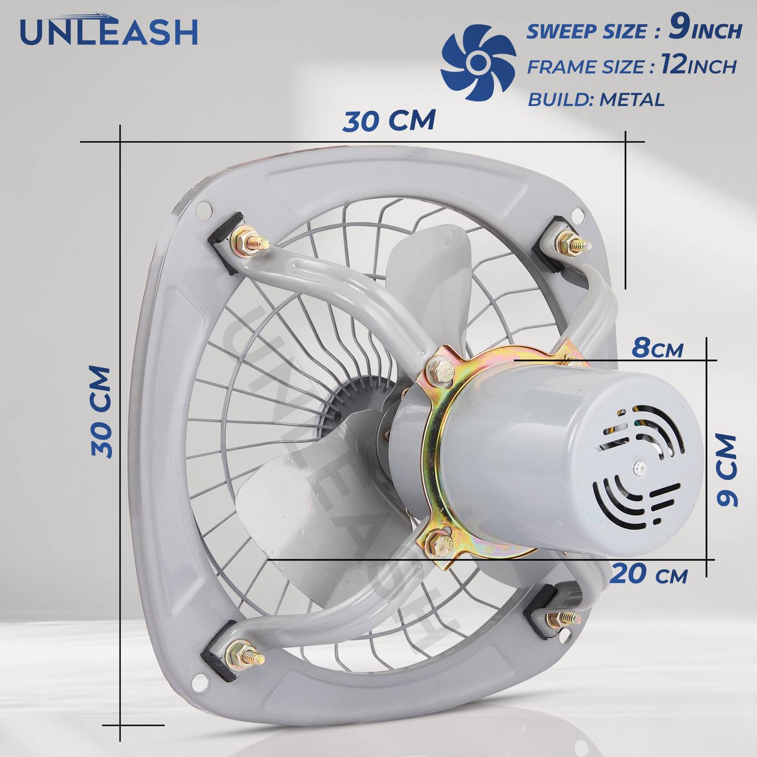 unleash Aero 9 inch Exhaust Fan - Image 2