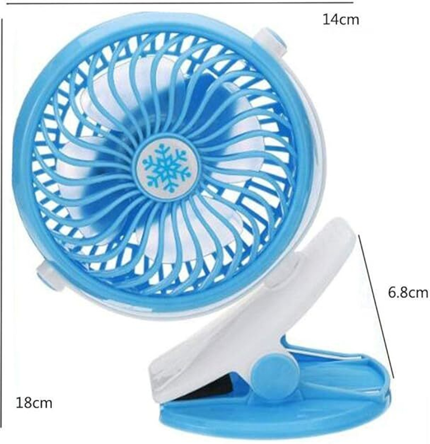 Image of RUHI ENTERPRISE ML-F168 | Rechargeable | Energy Saving | 3-Speed Energy Saving 140 mm Table Fan