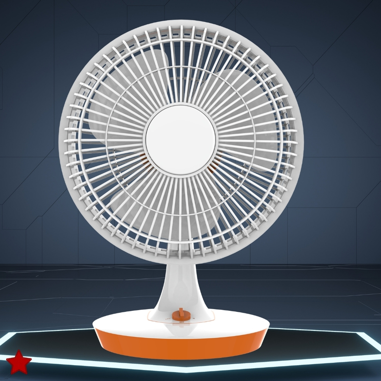 Image of FRONY Mini Ac Cooler for Room Cooling 300mm(12Inch.) Electric Table Fan For HomeCQ241 Silent Operation 300 mm Table Fan