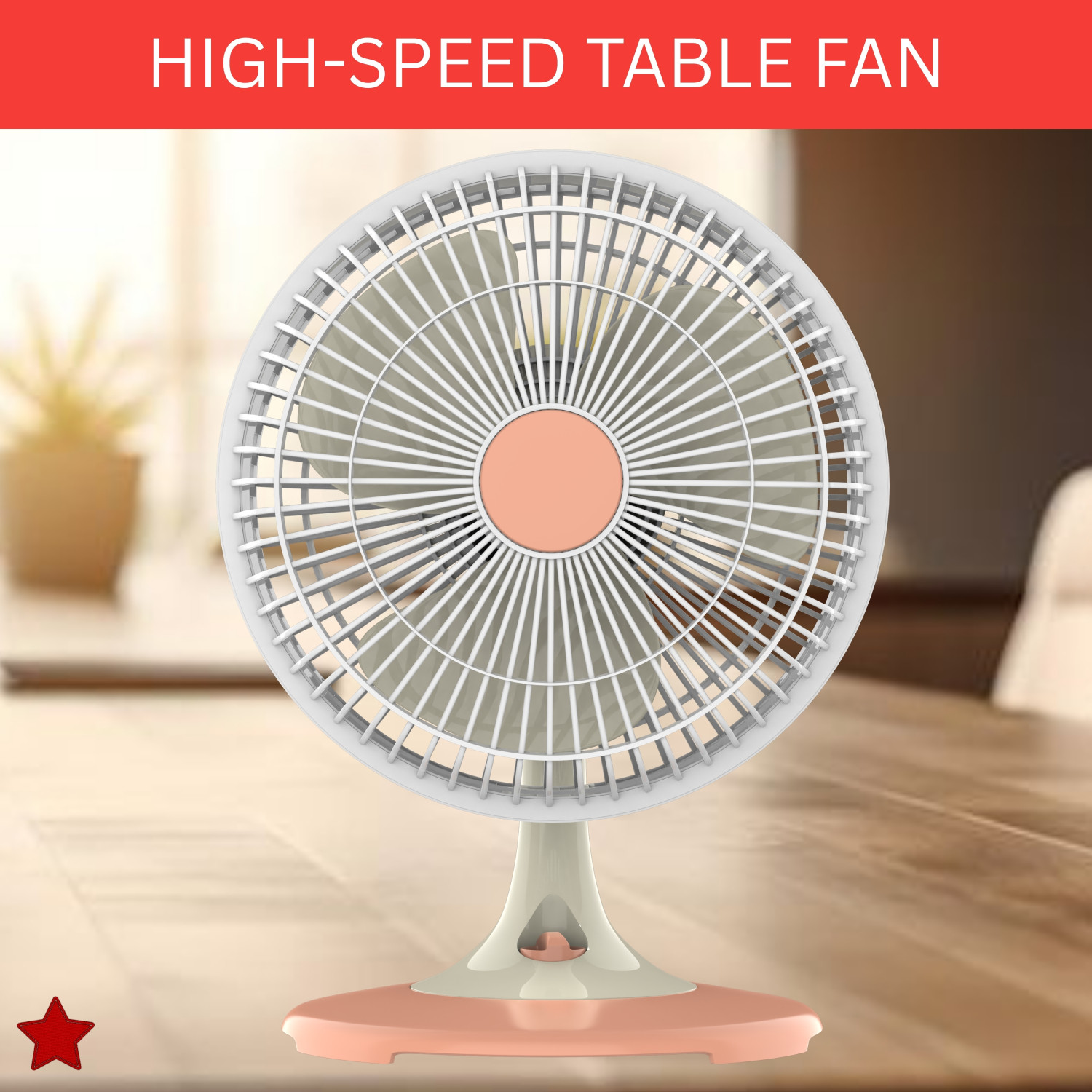 Image of FRONY 300mm(12Inch.) Mini AC Cooler Fan, Small Evaporative Air Table Fan For HomeX207 Silent Operation 300 mm Table Fan