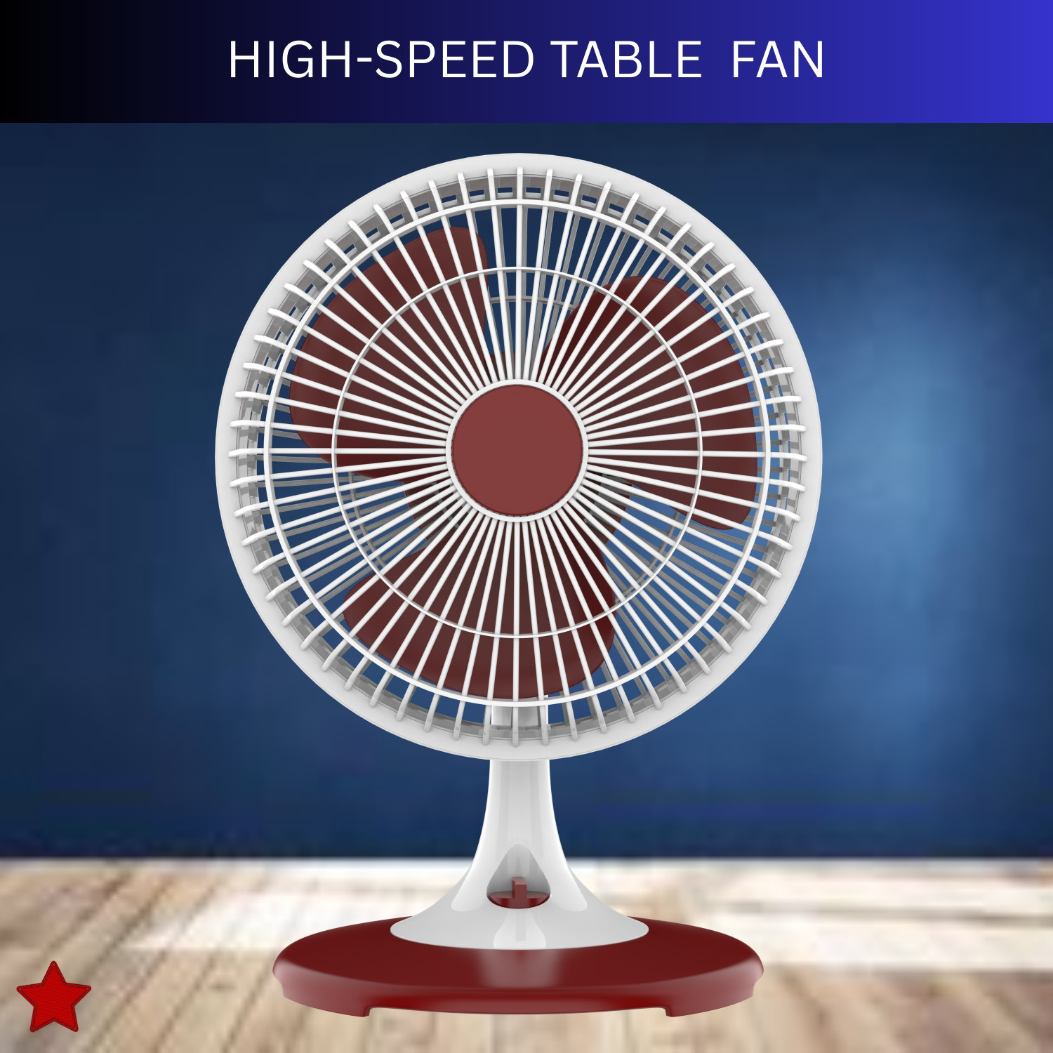 Image of Clairbell 300mm(12Inch.) Mini AC Cooler Fan, Small Evaporative Air Table Fan For HomeC301 Silent Operation 300 mm Table Fan