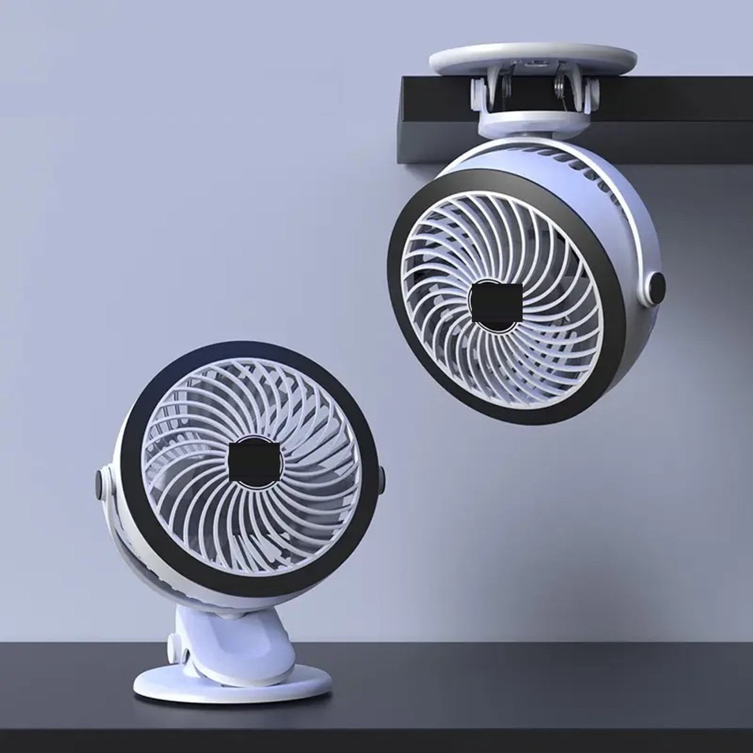 Image of Keekos Table Fan You Can Also use Directly Fan Power Bank[ DC] Desk Fan 4000mAh USB High Air Delivery 3 mm Table Fan