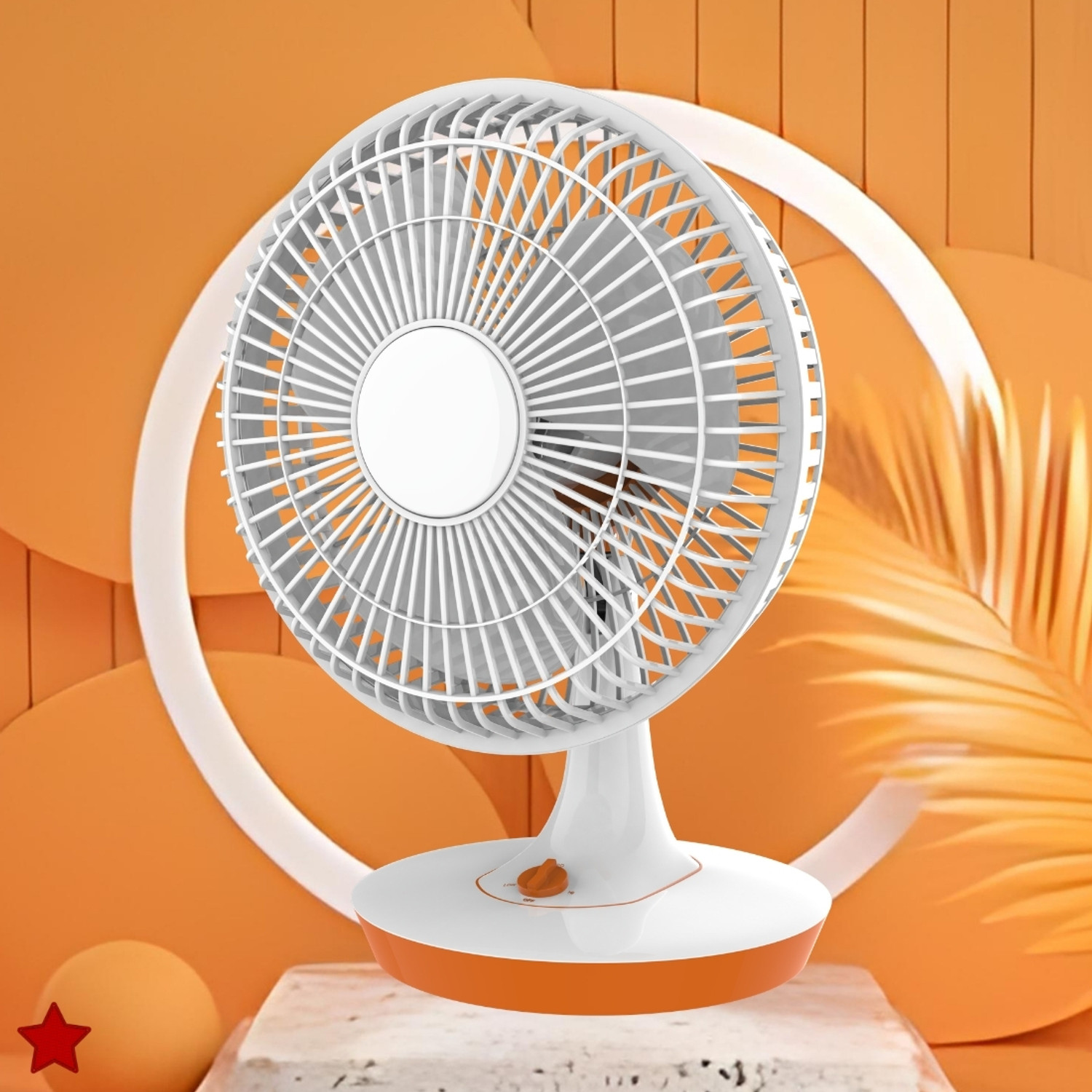 Image of Clairbell Mini Ac Cooler for Room Cooling 300mm(12Inch.) Electric Table Fan For HomeVR129 Silent Operation 300 mm Table Fan