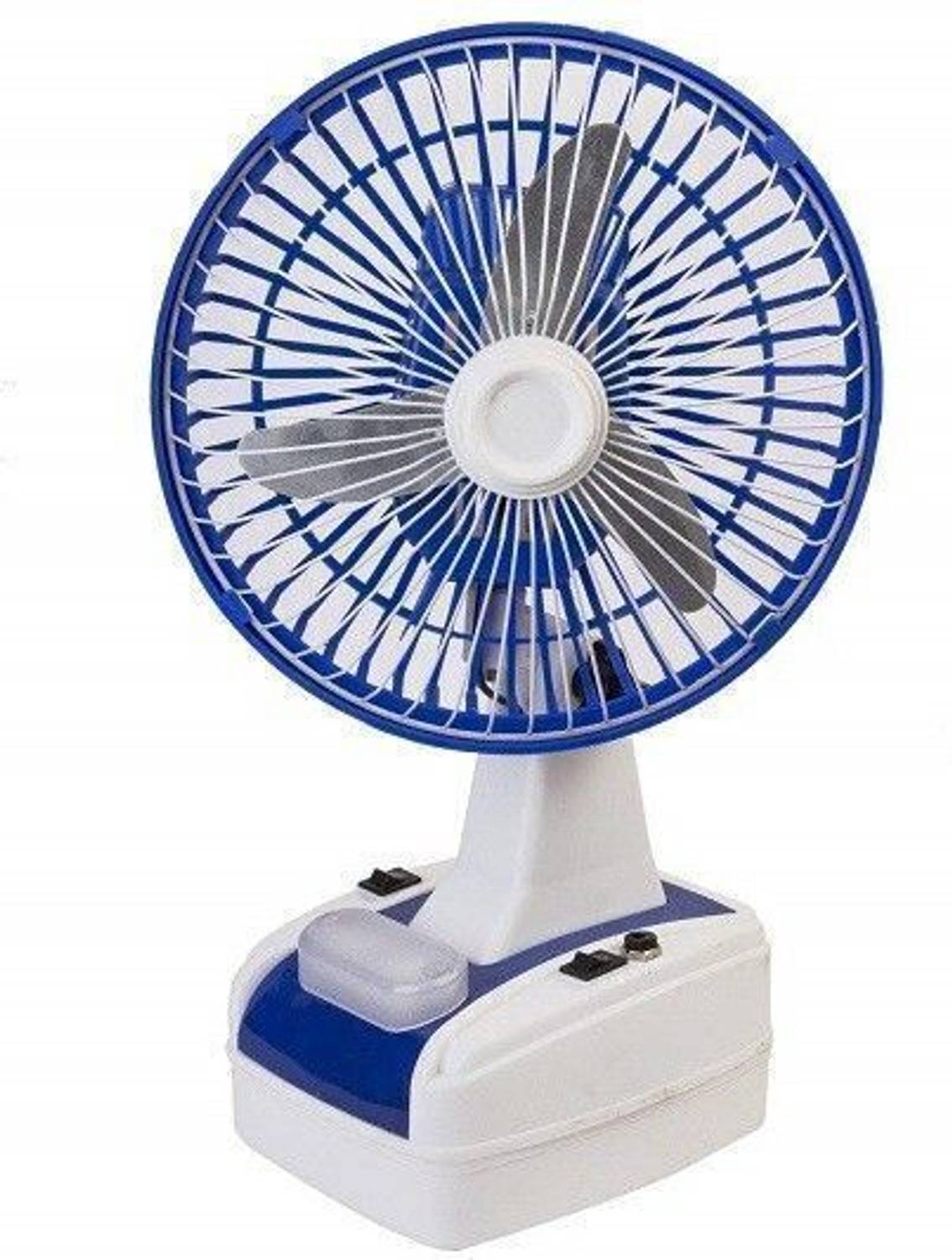 GLOBEX Rechargeable table fan | LED Light | High Speed | Premium Ultra High Speed 400 mm Table Fan
