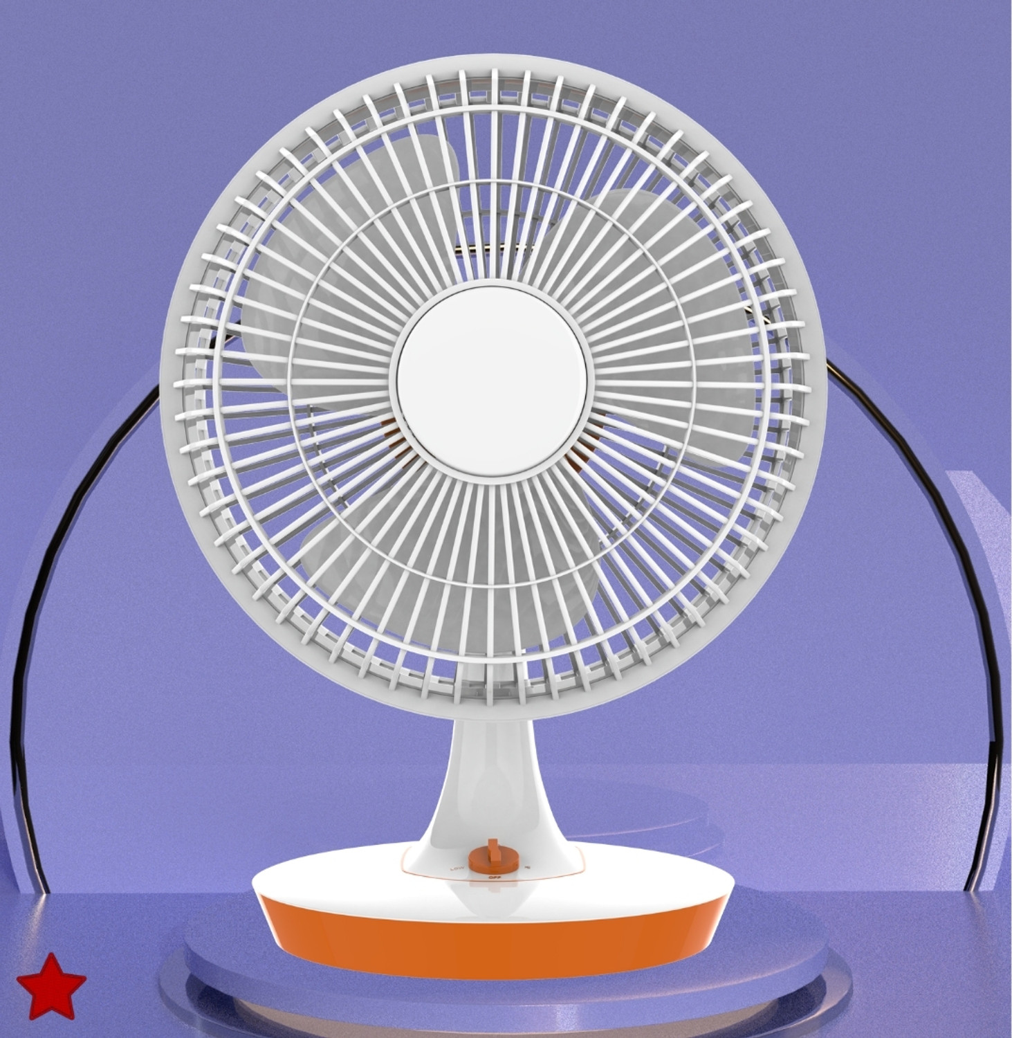 Image of Clairbell Mini Ac Cooler for Room Cooling 300mm(12Inch.) Electric Table Fan For HomeVR294 Silent Operation 300 mm Table Fan