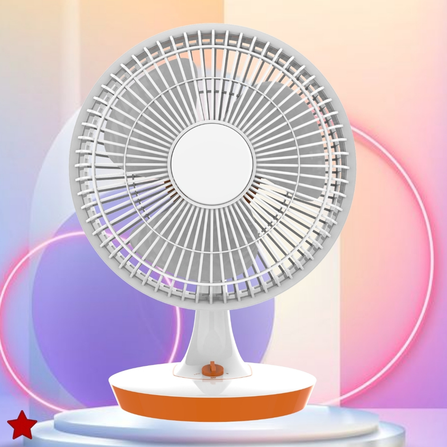 Image of FRONY Mini Ac Cooler for Room Cooling 300mm(12Inch.) Electric Table Fan For HomeCT390 Silent Operation 300 mm Table Fan