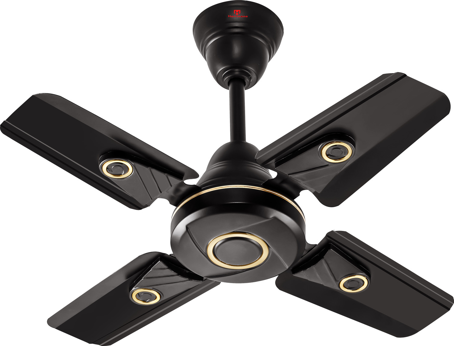 Image of Herrricane Indo-Ring-23-SB | 4 Blade | Anti Dust | Silent Operation | High Speed | Economy with 24 Months Warranty Ultra High Speed 600 mm Ceiling Fan