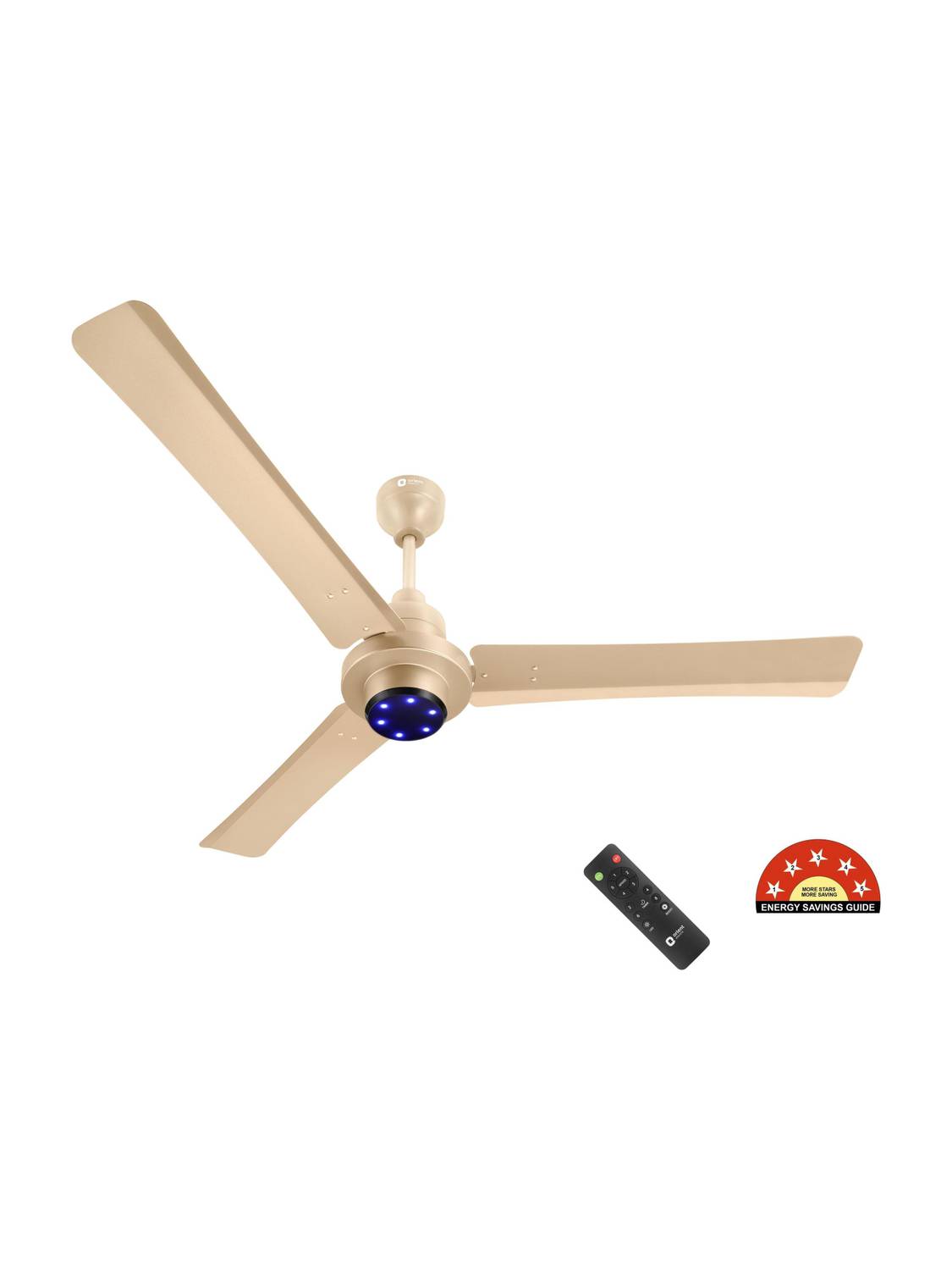 Orient Electric I Tome Pro | LED Speed Indicator Lights |Energy Efficient |Superior Air Delivery with 3 Year Warranty BLDC Motor with Remote 1200 mm Ceiling Fan