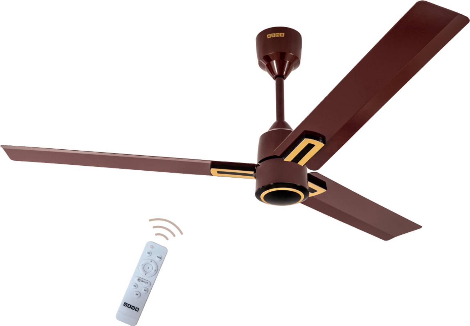 USHA Aeroedge Plus with 3 Year Warranty BLDC Motor with Remote 1200 mm Ceiling Fan