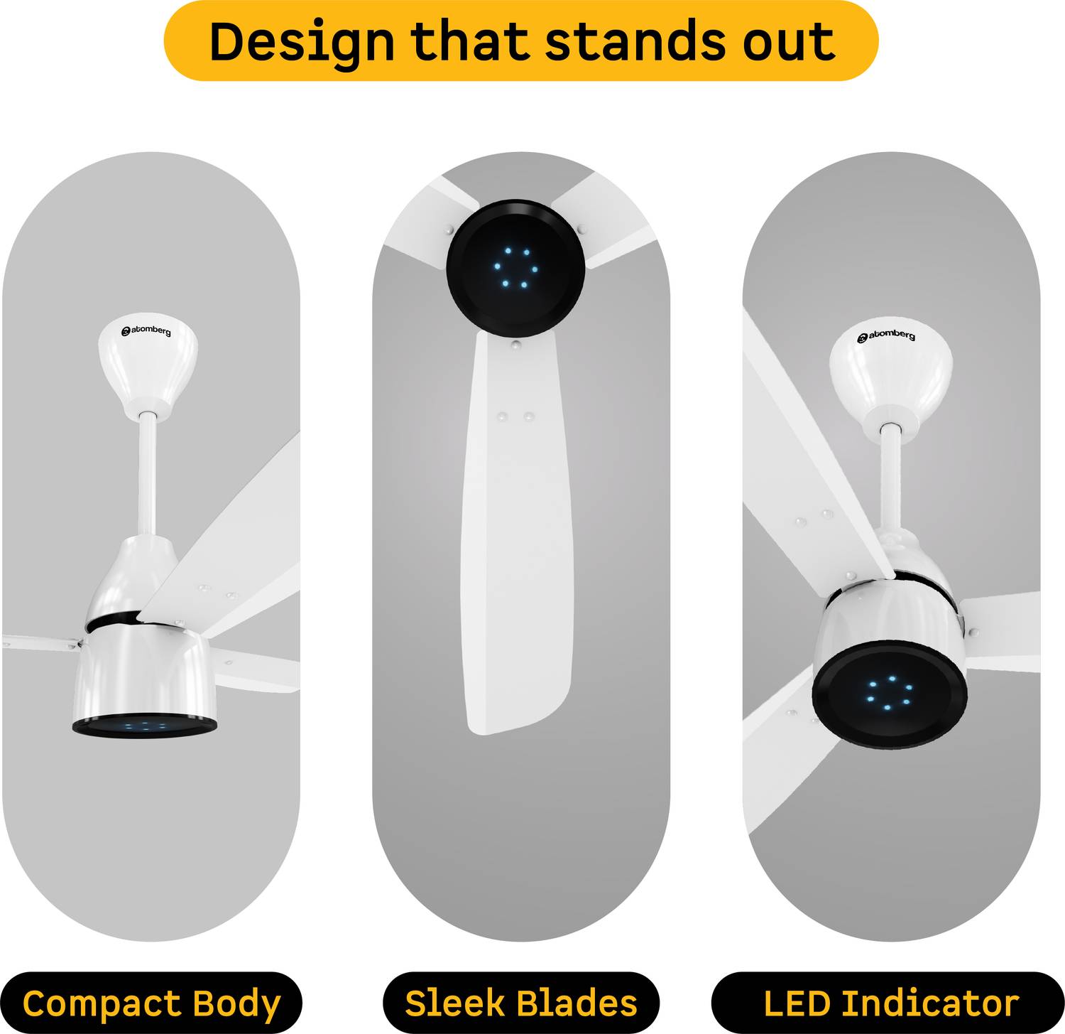 Atomberg Renesa Prime Remote 900 mm Ceiling Fan - Image 5