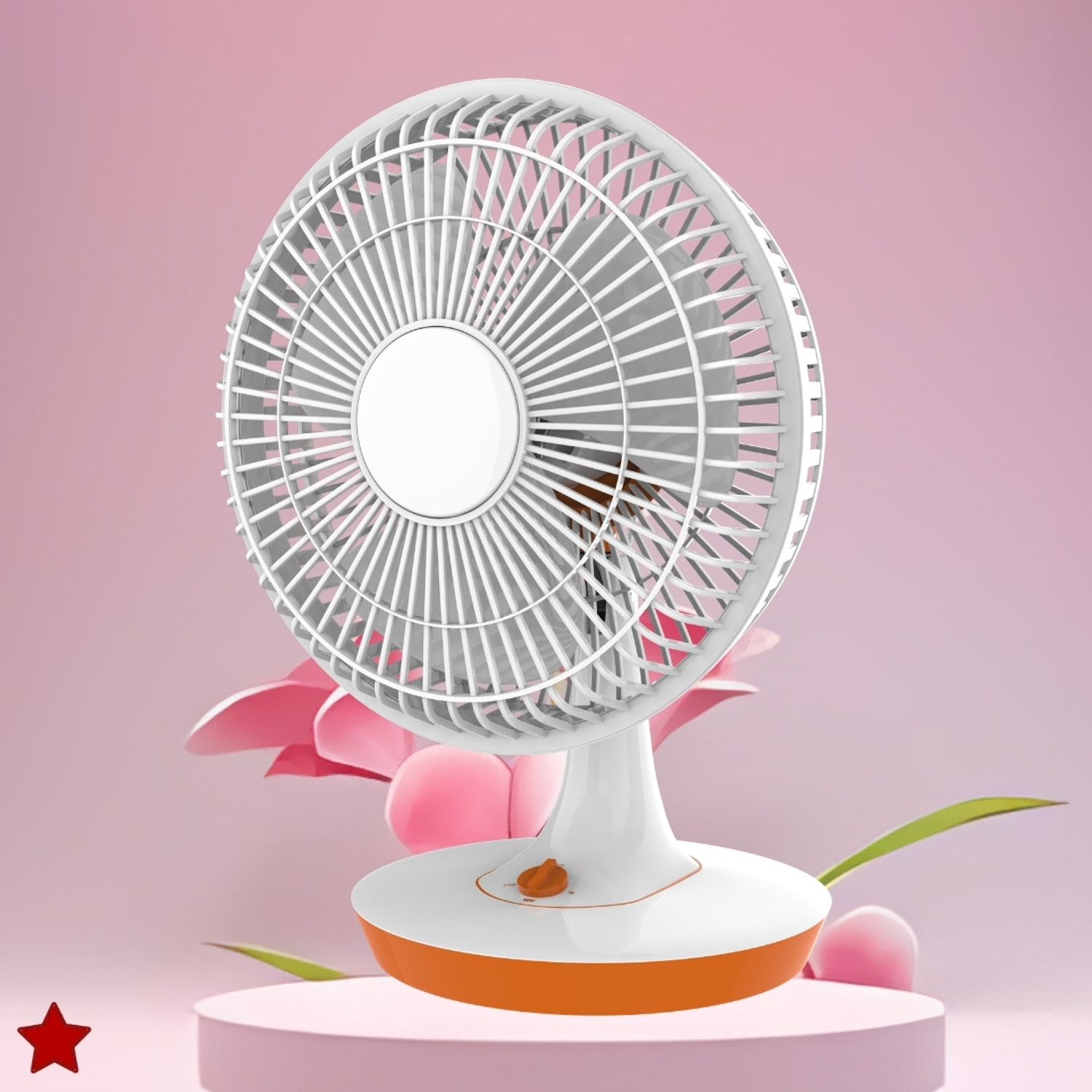 Image of YAROH Mini Ac Cooler for Room Cooling 300mm(12Inch.) Electric Table Fan For HomeXE228 Silent Operation 300 mm Table Fan