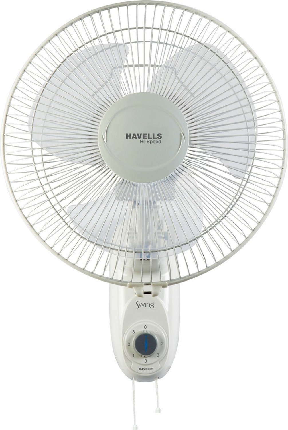 Image of HAVELLS 300 MM SWING WALL HS FAN OFF WHITE with 2 Year Warranty Silent Operation Wall Fan