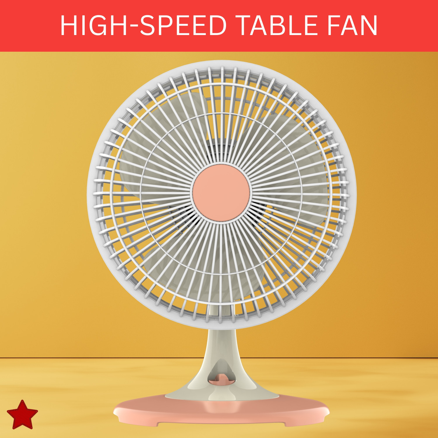 Image of YAROH 300mm(12Inch.) Mini AC Cooler Fan, Small Evaporative Air Table Fan For HomeQ321 Silent Operation 300 mm Table Fan