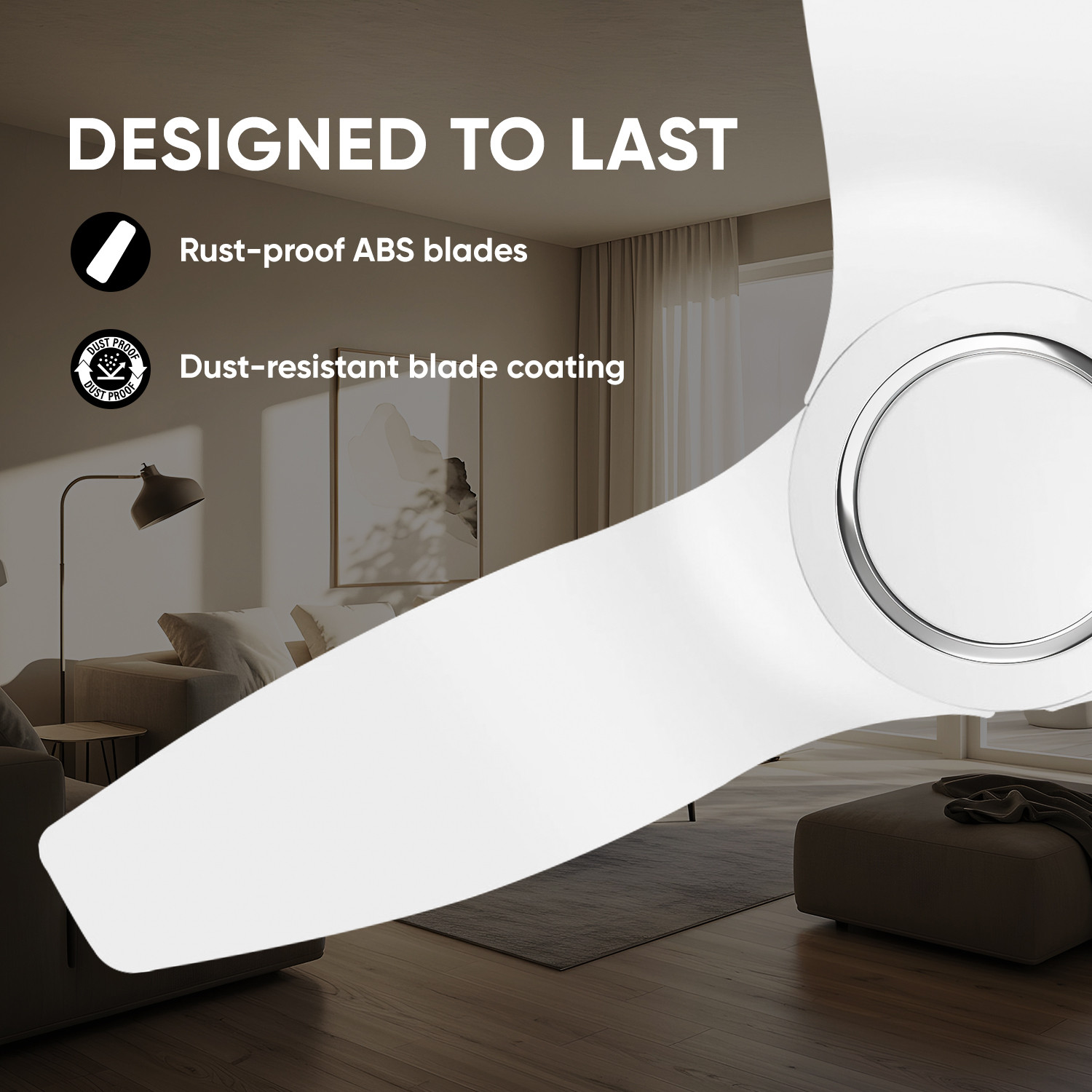 Image of Cadlec ThunderX with 5 Year Warranty BLDC Motor with Remote 1200 mm Ceiling Fan