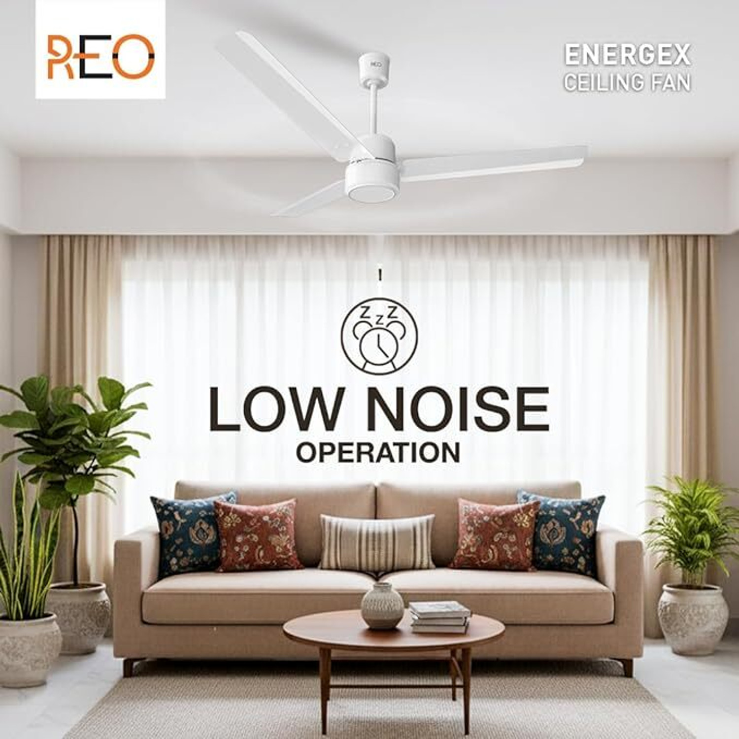 Image of REO BY HAVELLS ENERGEX 1200MM with 24 Months Warranty BLDC Motor with Remote 1200 mm Ceiling Fan