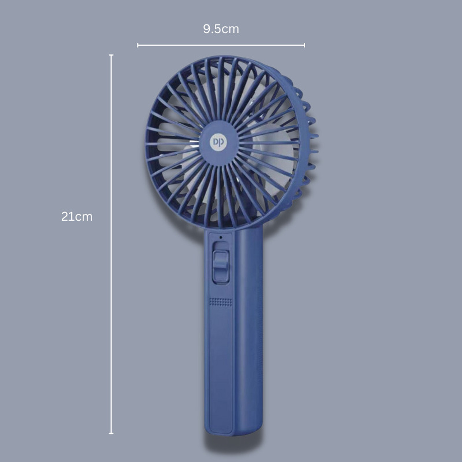 Image of Dp 7633 PORTABLE 1500mAh Battery Mini Rechargeable Fan