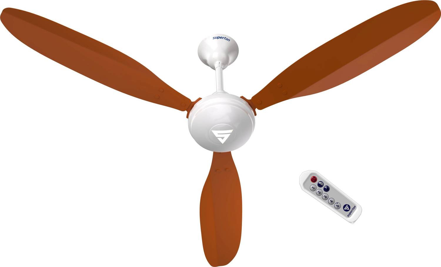 Superfan X1 with 5 Year Warranty BLDC Motor with Remote 1200 mm Ceiling Fan