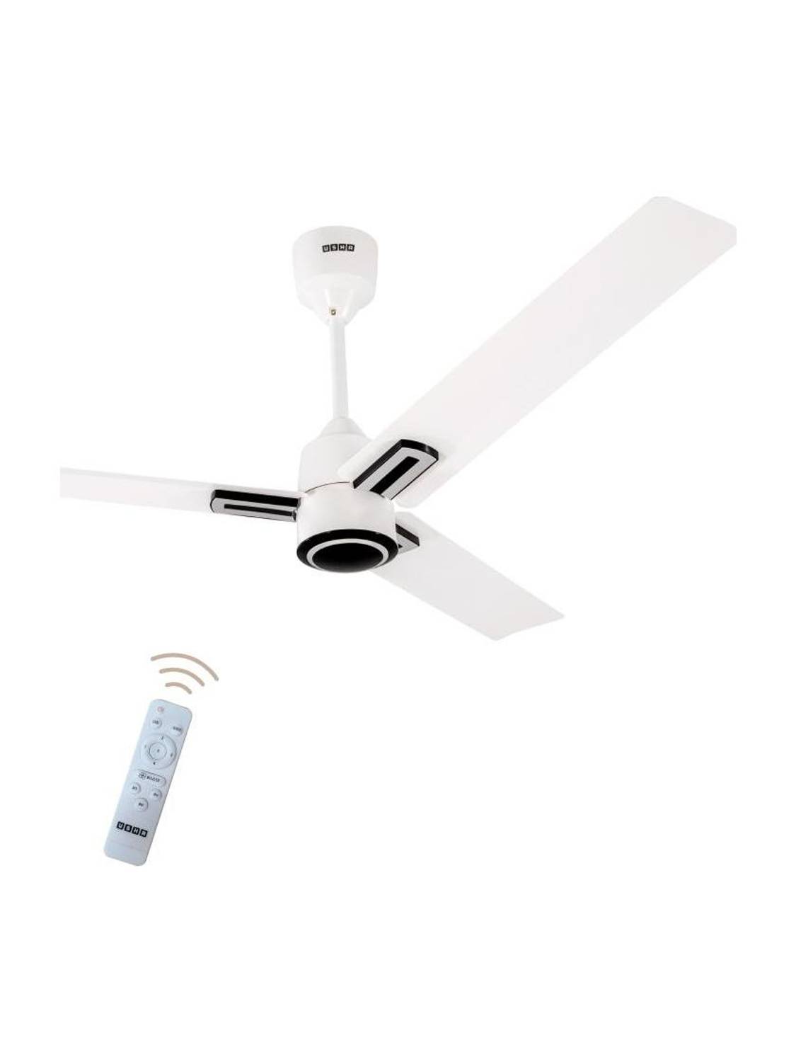 USHA Aeroedge Plus with 3 Year Warranty BLDC Motor with Remote 1200 mm Ceiling Fan