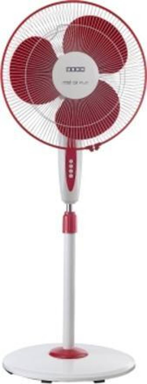 USHA Mist Air Flo Maroon with 1 Year Warranty 400 mm Pedestal Fan