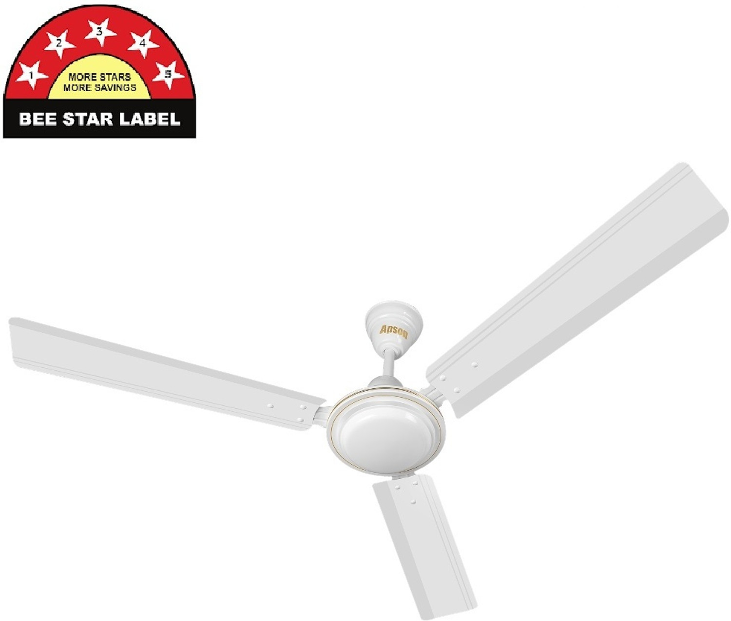 Image of Apson APSARA with 2 Year Warranty Anti Dust, Energy Saving, High Air Delivery, Ultra High Speed 1200 mm Ceiling Fan
