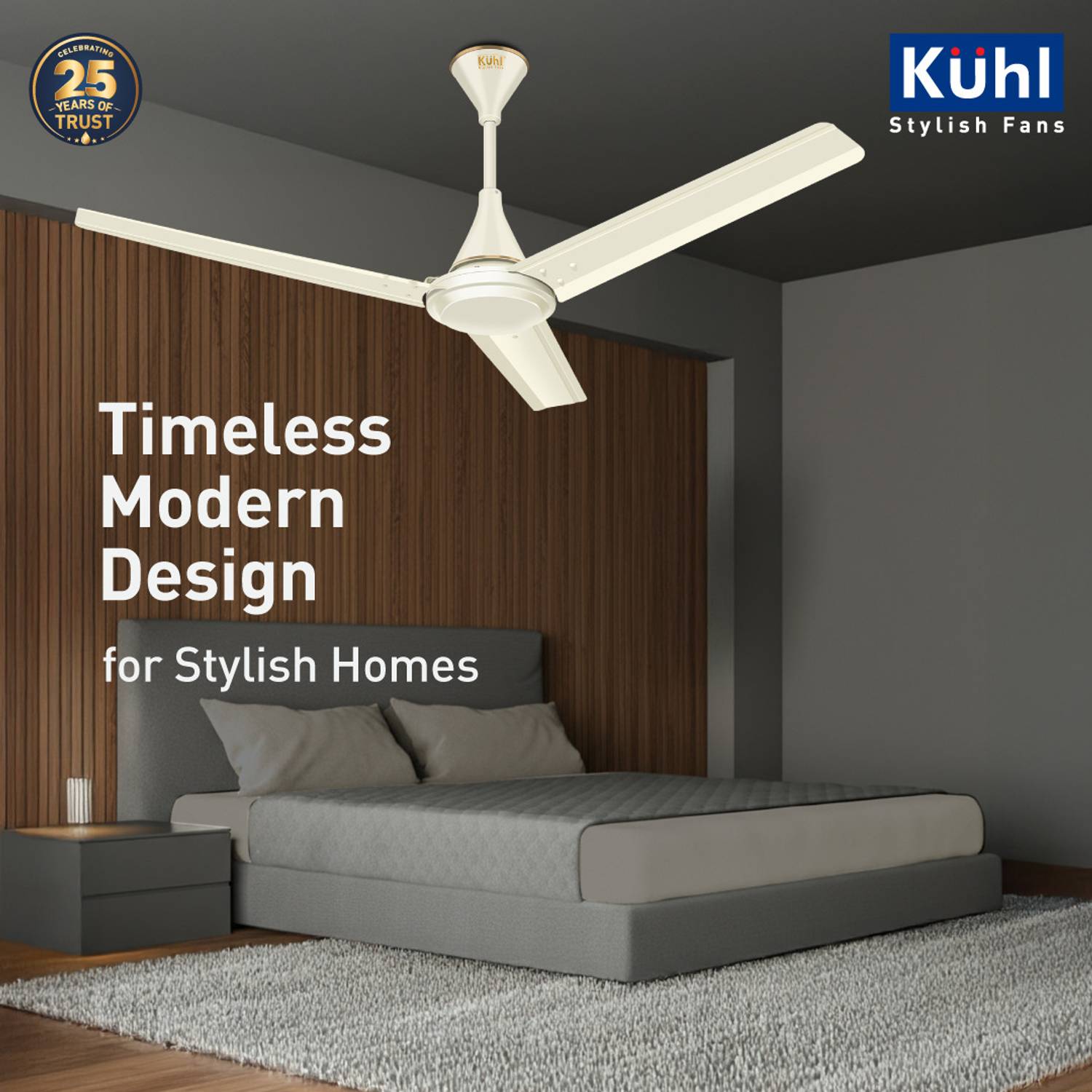 KUHL Fest B1 Power Saving BLDC Ceiling Fan 1200 mm - Image 3