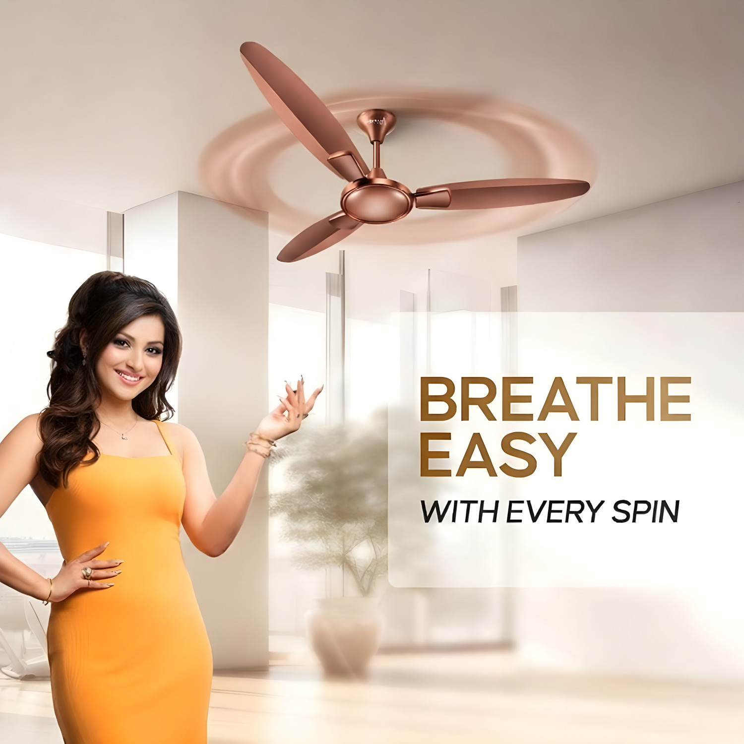 Image of fortuner Deco BEE Star Rated 48 inch / 1200 mm ULTRA HIGH SPEED 405 RPM ANTI DUST with 24 Months Warranty Silent Operation 1200 mm Ceiling Fan