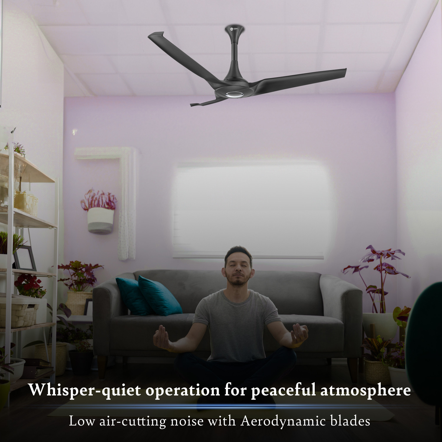 Image of Orient Electric Aerostorm with 1 Year Warranty Silent Operation 1320 mm Ceiling Fan