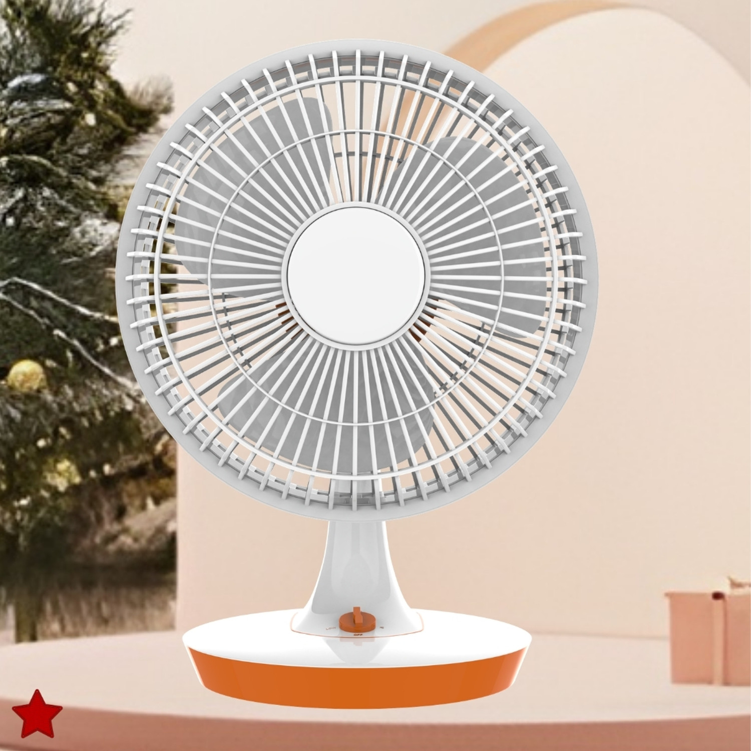 Image of Clairbell Mini Ac Cooler for Room Cooling 300mm(12Inch.) Electric Table Fan For HomeVR274 Silent Operation 300 mm Table Fan
