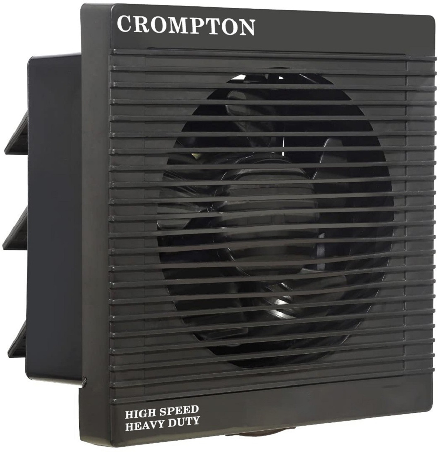 Image of Crompton Brisk Air Super Silent Automatic Shutters High Speed 100% Copper 3 with 24 Months Warranty Silent Operation 150 mm Exhaust Fan