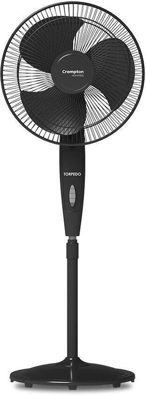 Image of Crompton ?Torpedo | High Speed | Economy with 2 Year Warranty Ultra High Speed 400 mm Pedestal Fan