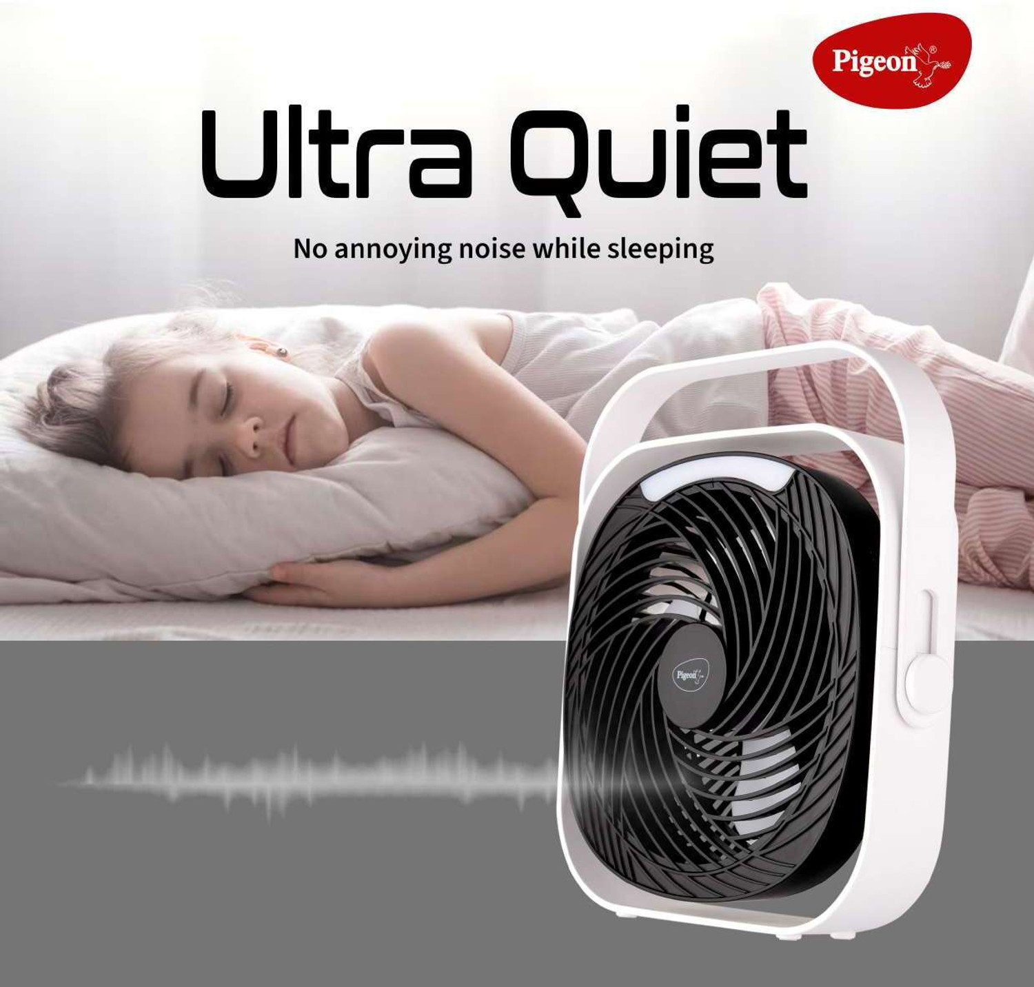 Image of Pigeon Aura with 1 Year Warranty 152 mm Table Fan