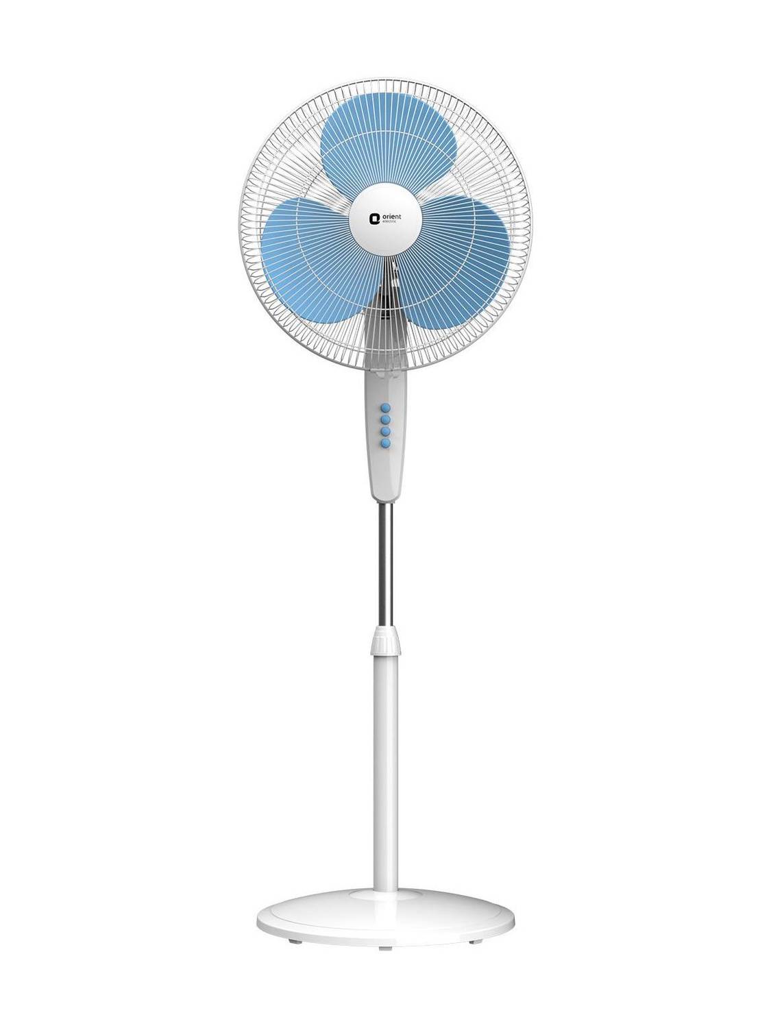 Orient Electric Stand 81 |COP-TER Technology | 100% Copper Motor |Adjustable Height | 3 Speed with 2 Year Warranty 400 mm Pedestal Fan