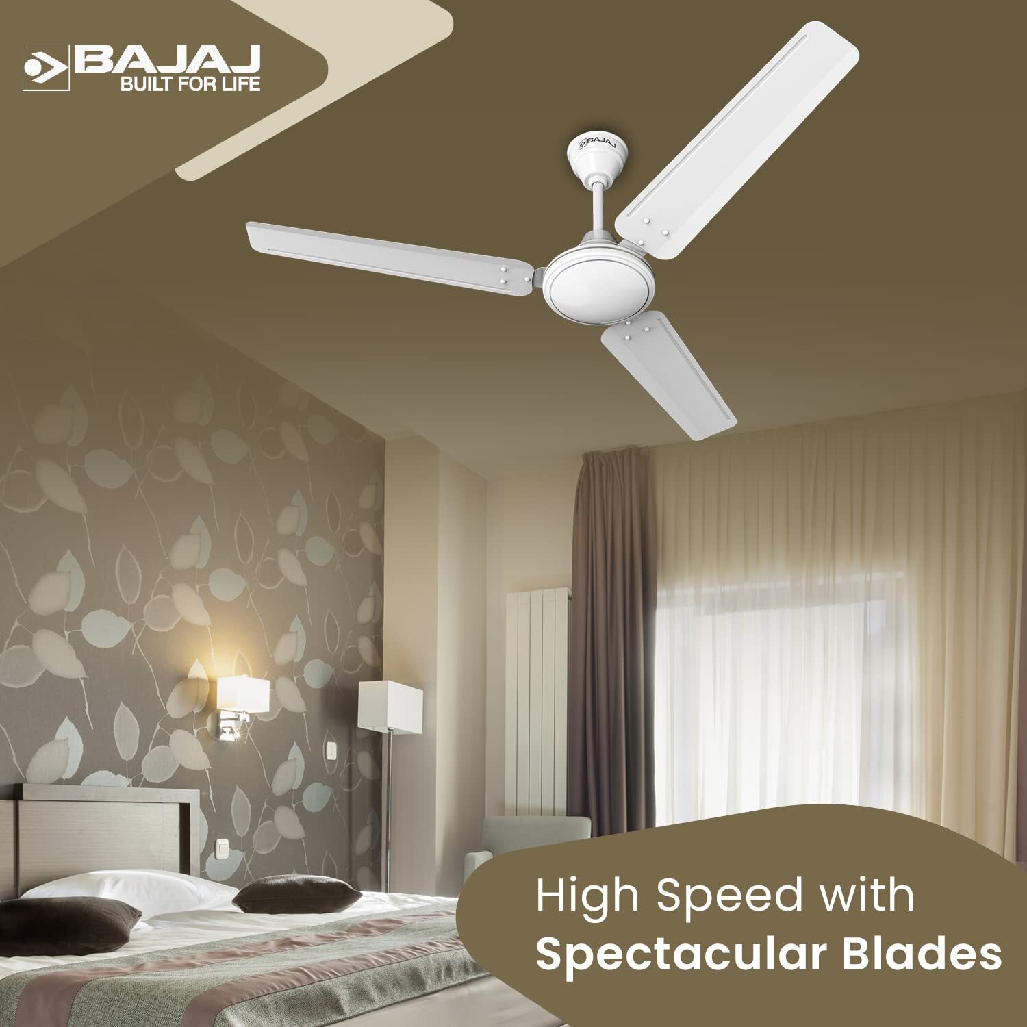 Image of BAJAJ Frore Turbo with 24 Months Warranty 1200 mm Ceiling Fan