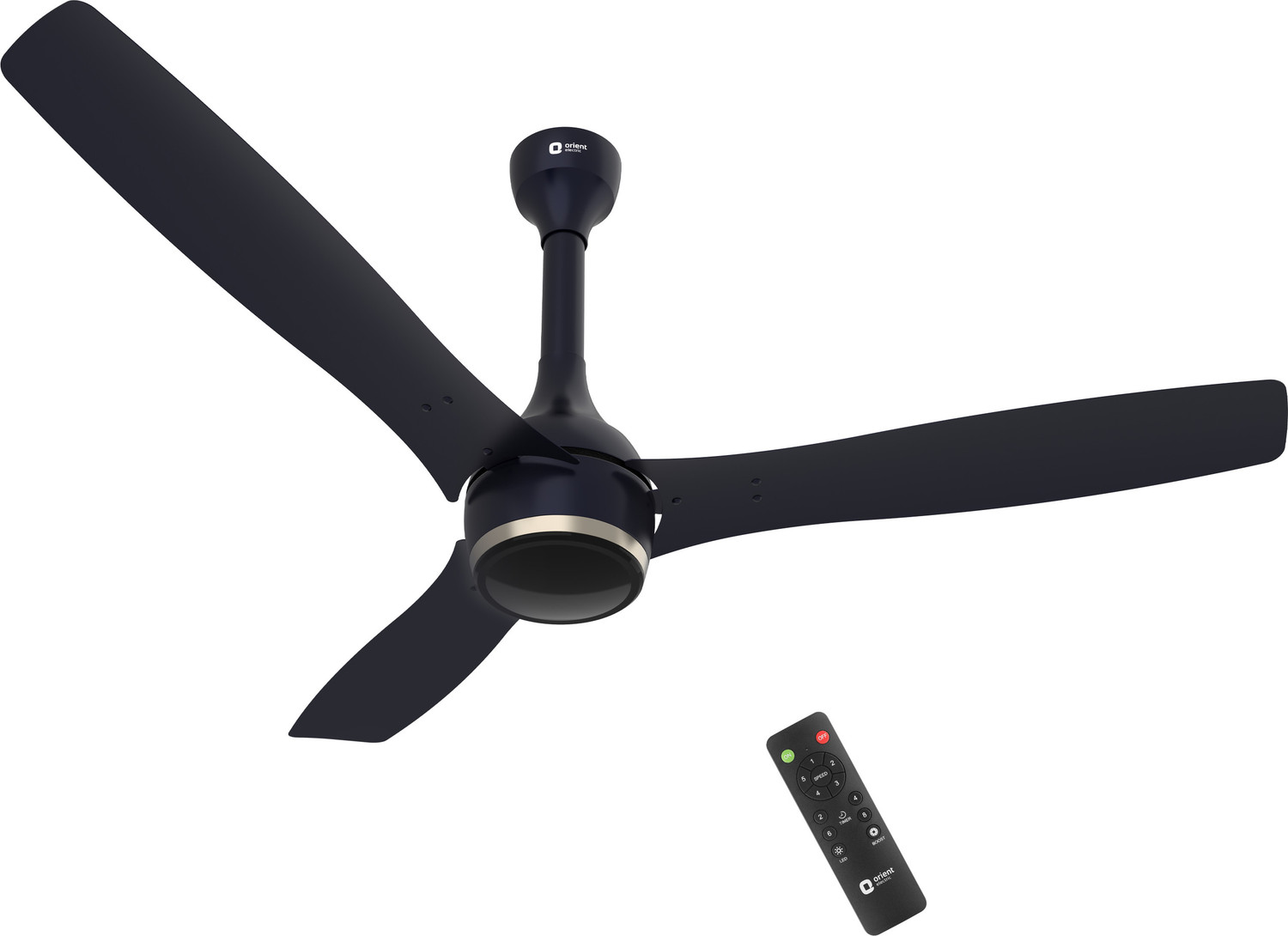 Image of Orient Electric Aeon BLDC Pro with 5 Year Warranty Anti Dust, BLDC Motor with Remote, Energy Saving, High Air Delivery, Silent Operation 1200 mm Ceiling Fan