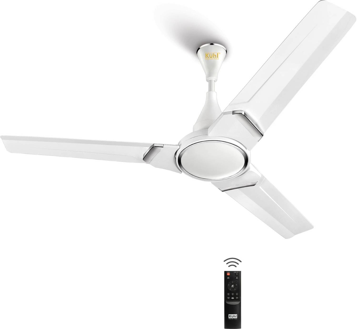 KUHL Prima A3 BLDC Ceiling Fan with 5 Year Warranty BLDC Motor with Remote 1200 mm Ceiling Fan