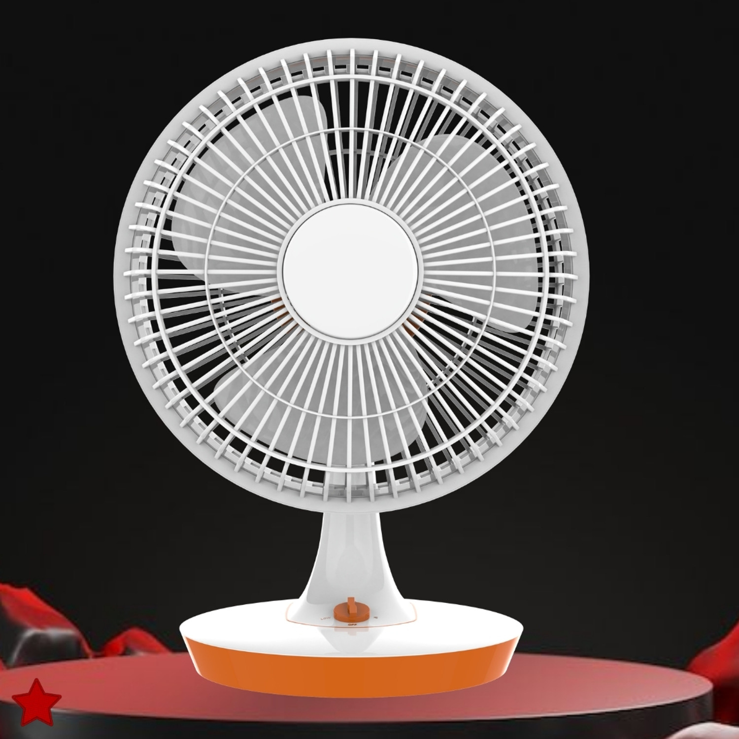 Image of GUGGU Mini Ac Cooler for Room Cooling 300mm(12Inch.) Electric Table Fan For HomeBR389 Silent Operation 300 mm Table Fan