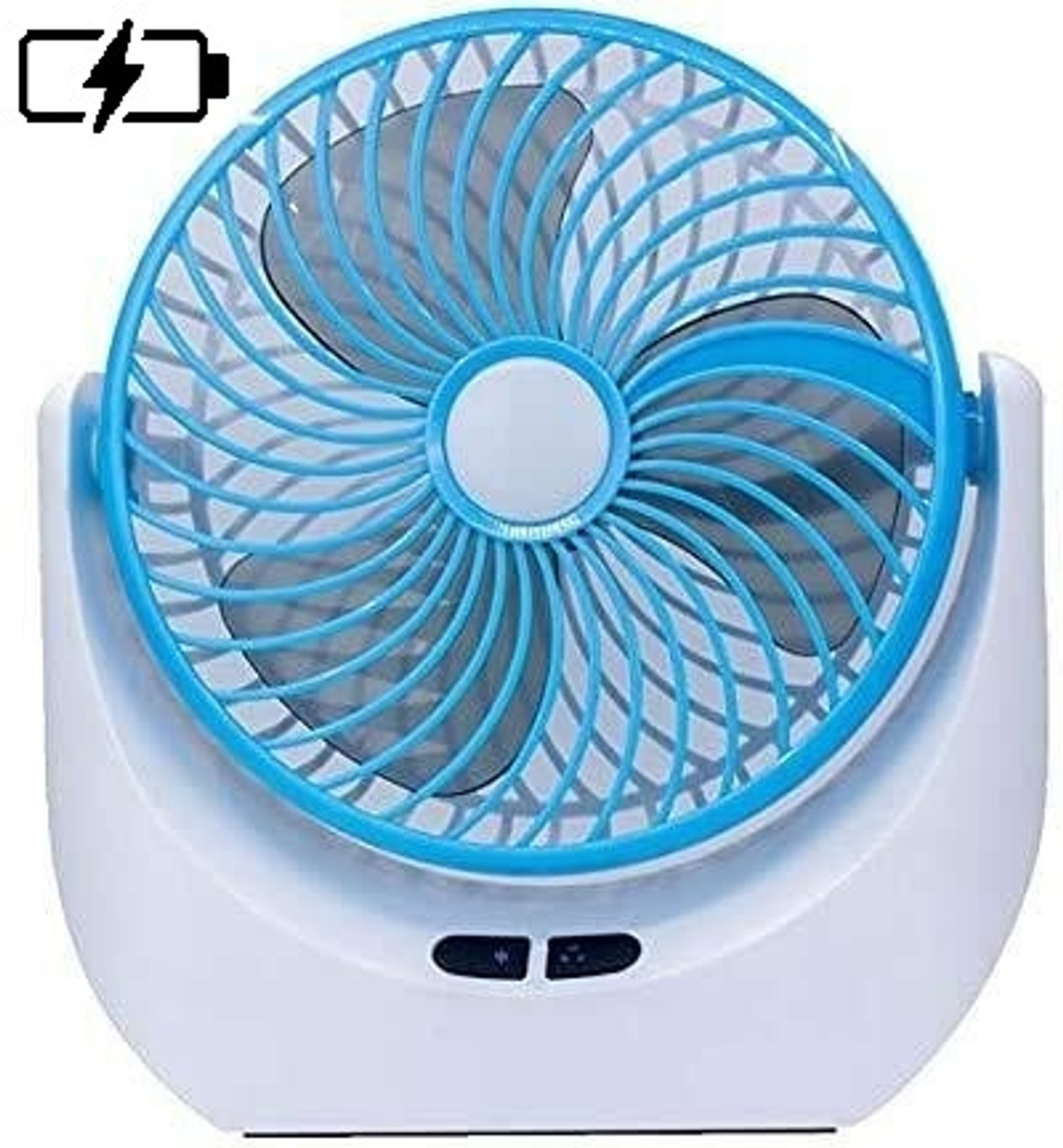 Image of TAKSHA FANS High-Speed Rechargeable | Table Fan | LED Light | For Home, Office, Kitchen Ultra High Speed 1400 mm Table Fan
