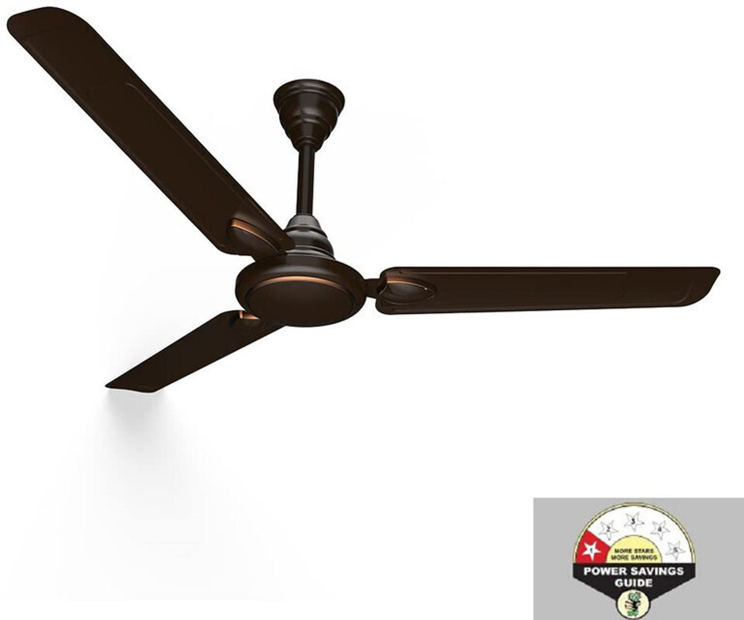 Image of Crompton SUREBREEZE HILLBRIZ DECO PACK OF 1 with 1 Year Warranty 1200 mm Ceiling Fan