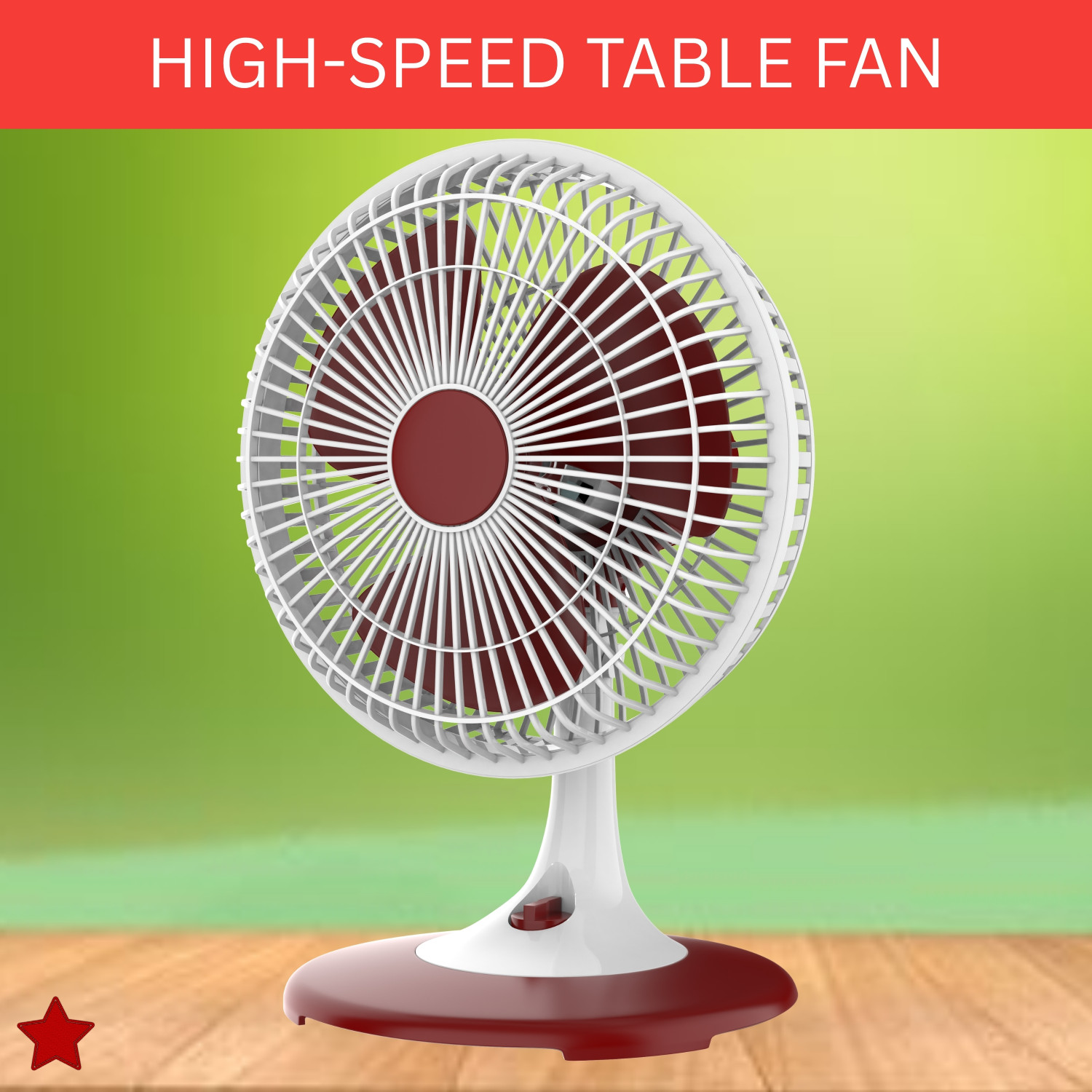 Image of Clairbell 300mm(12Inch.) Mini AC Cooler Fan, Small Evaporative Air Table Fan For HomeC51 Silent Operation 300 mm Table Fan