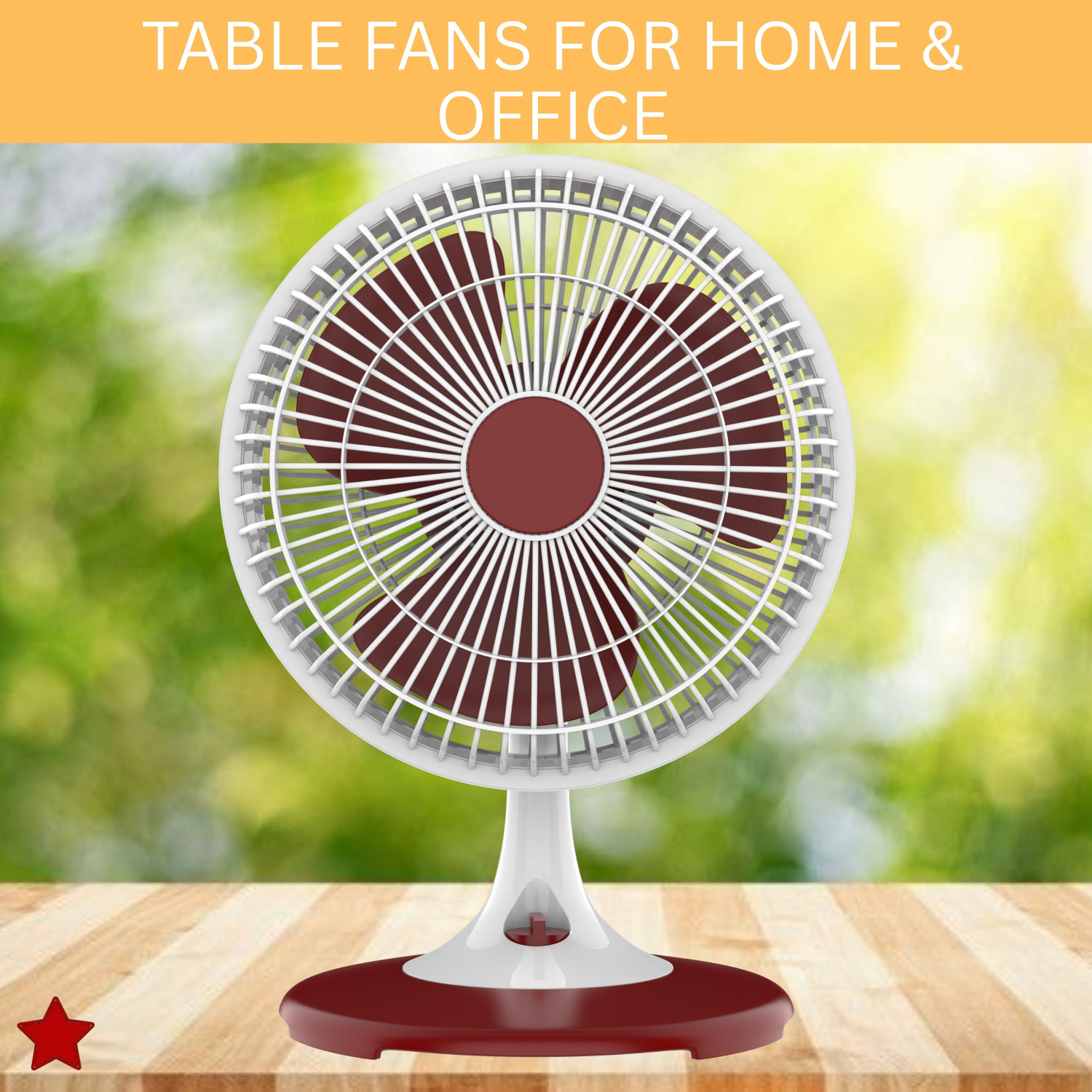 Image of Clairbell 300mm(12Inch.) Mini AC Cooler Fan, Small Evaporative Air Table Fan For HomeC298 Silent Operation 300 mm Table Fan