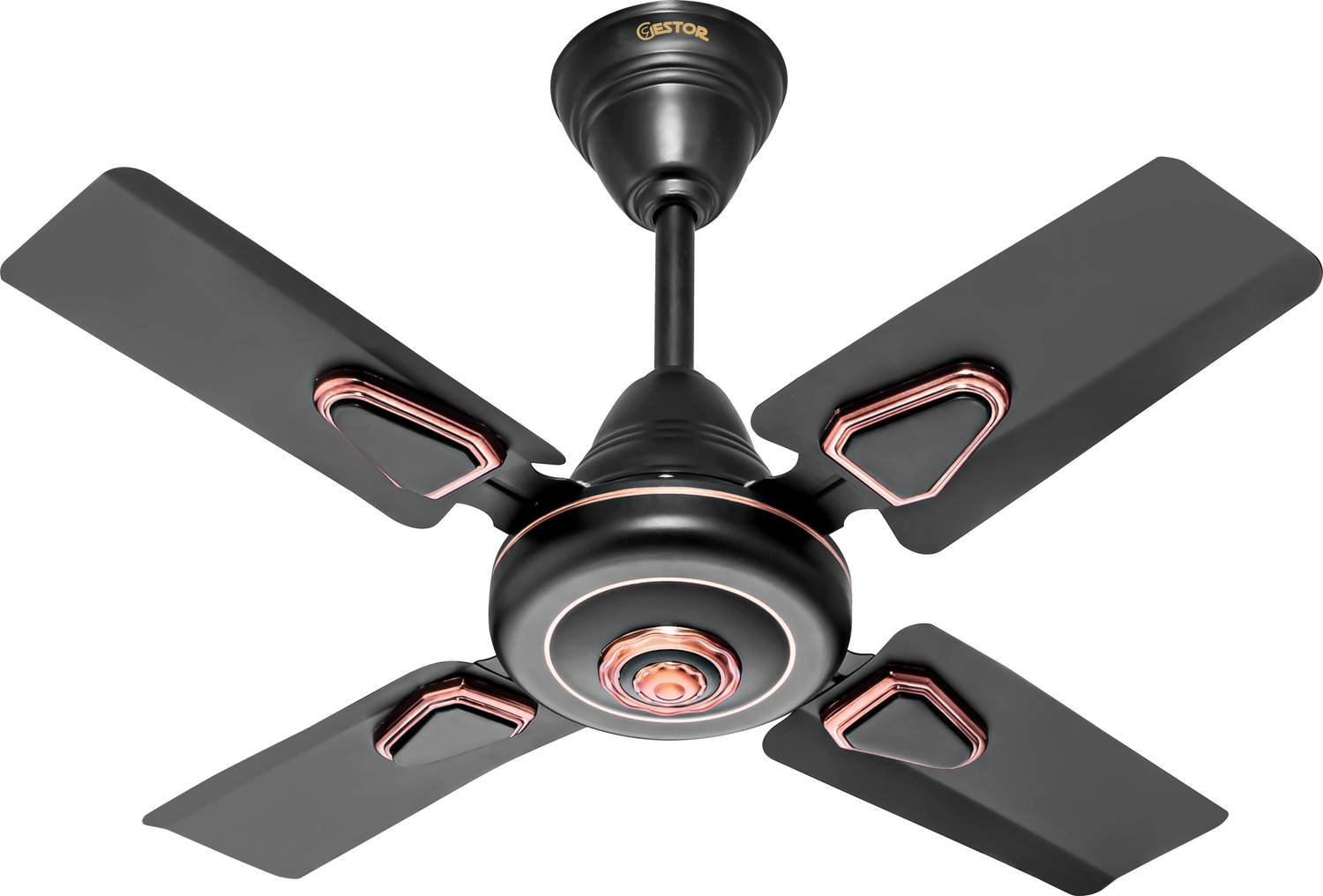 GESTOR Amazy | Ultra High Speed | 24 Inch Decorative with 2 Year Warranty Anti Rust, High Air Delivery 600 mm Ceiling Fan