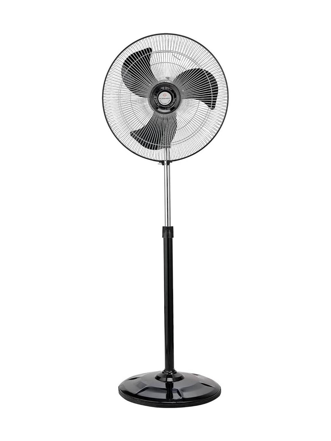 almonard Aerostar Metal Pedestal Fan High Speed Full Copper Winding Motor with 2 Year Warranty Ultra High Speed 450 mm Pedestal Fan