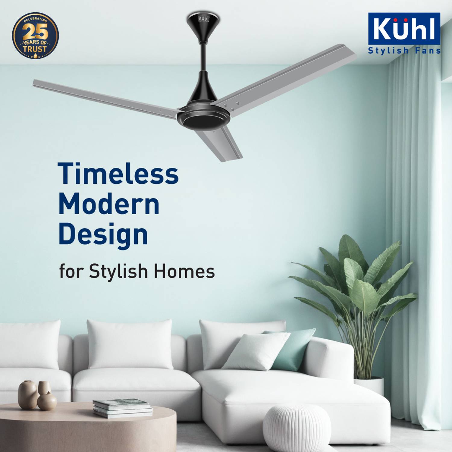 KUHL Fest B1 BLDC Ceiling Fan 1200mm - Image 3